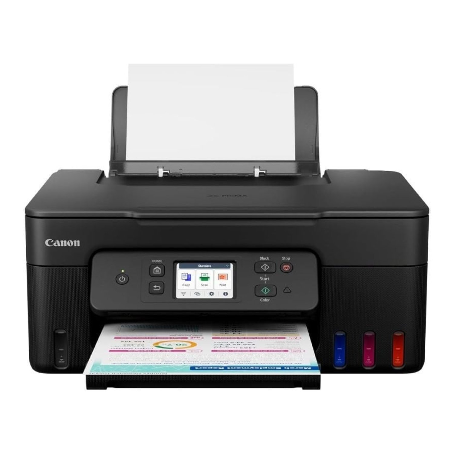 Multifunción Recargable Canon PIXMA G3590 MegaTank/ Dúplex/ WiFi/ Negra