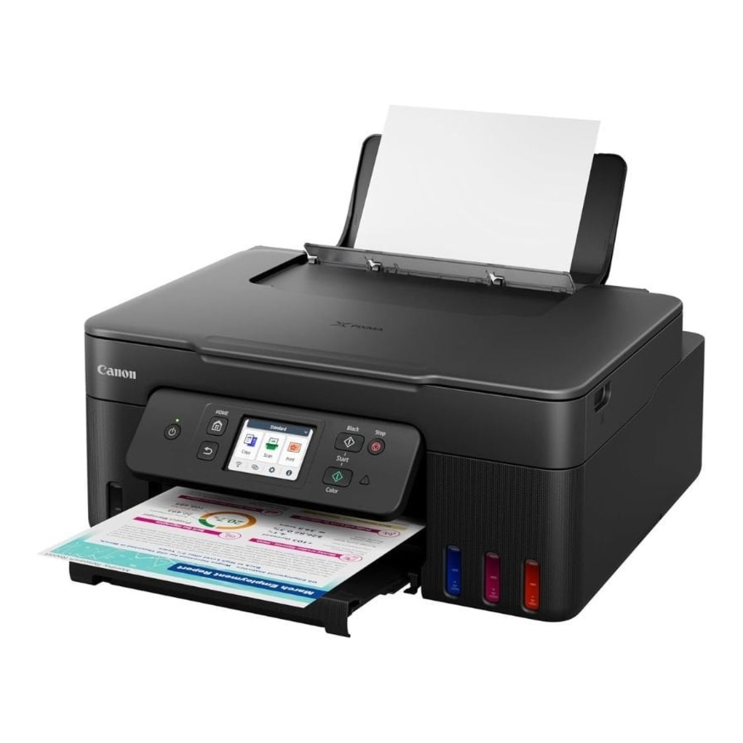 Multifunción Recargable Canon PIXMA G3590 MegaTank/ Dúplex/ WiFi/ Negra