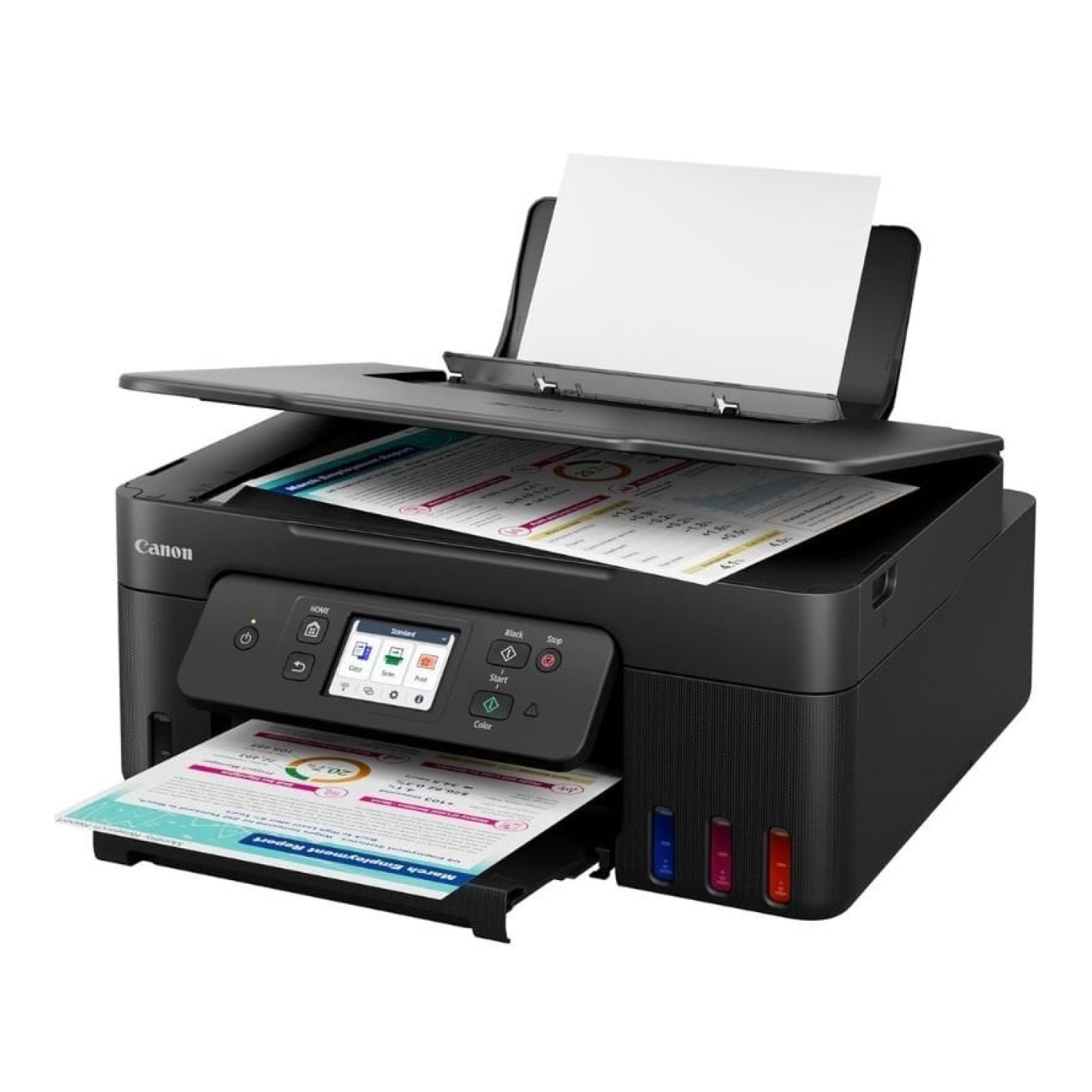 Multifunción Recargable Canon PIXMA G3590 MegaTank/ Dúplex/ WiFi/ Negra