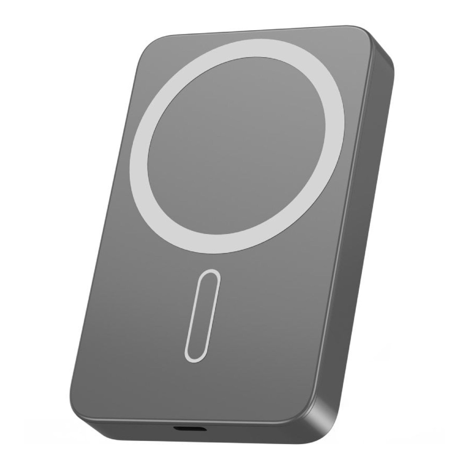 Powerbank 10000mAh Leotec LEPOWW20W10G/ 20W/ Wireless/ Gris/ Incluye Cable USB Tipo-C