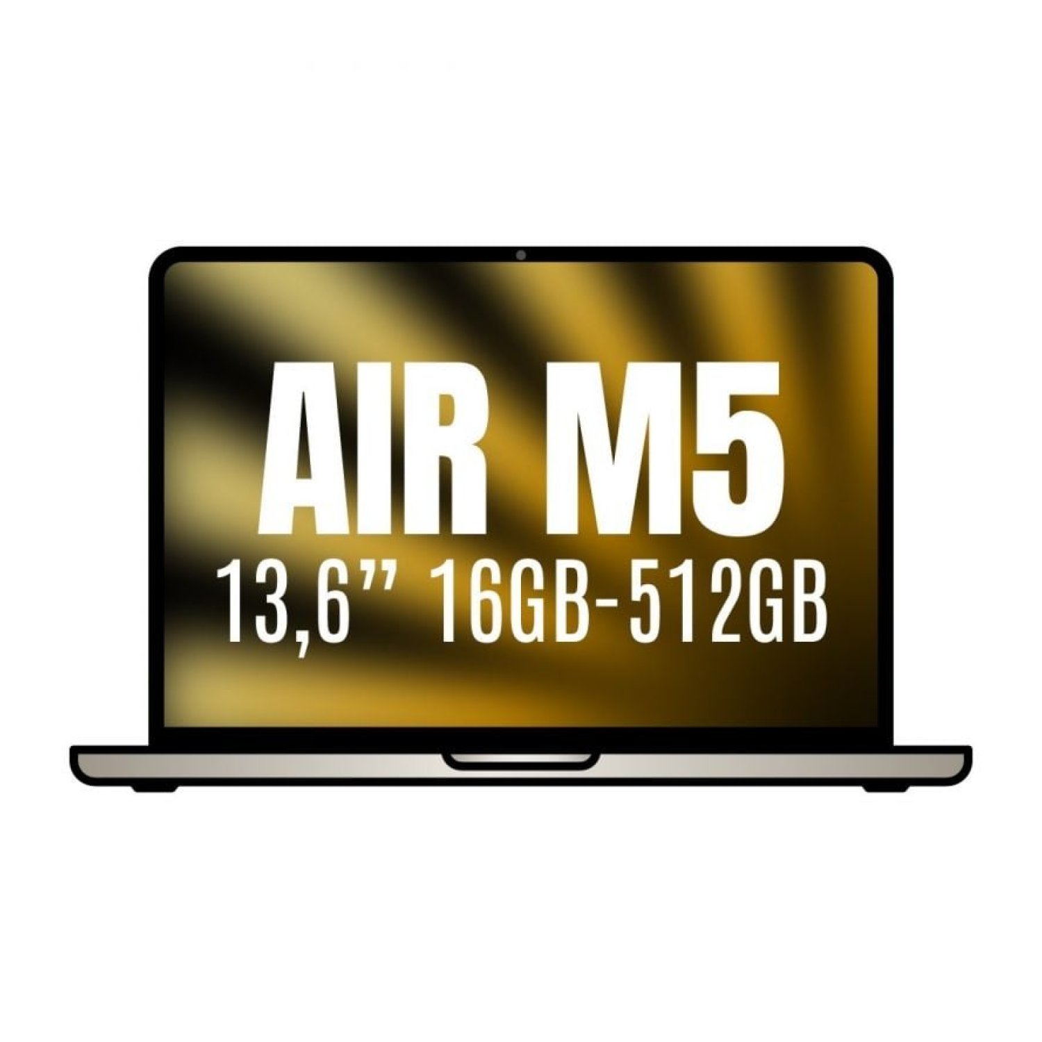 Apple MacBook Air 13,6" · M5 · 10-Core CPU · 16GB · 512GB SSD · Blanco Estrella