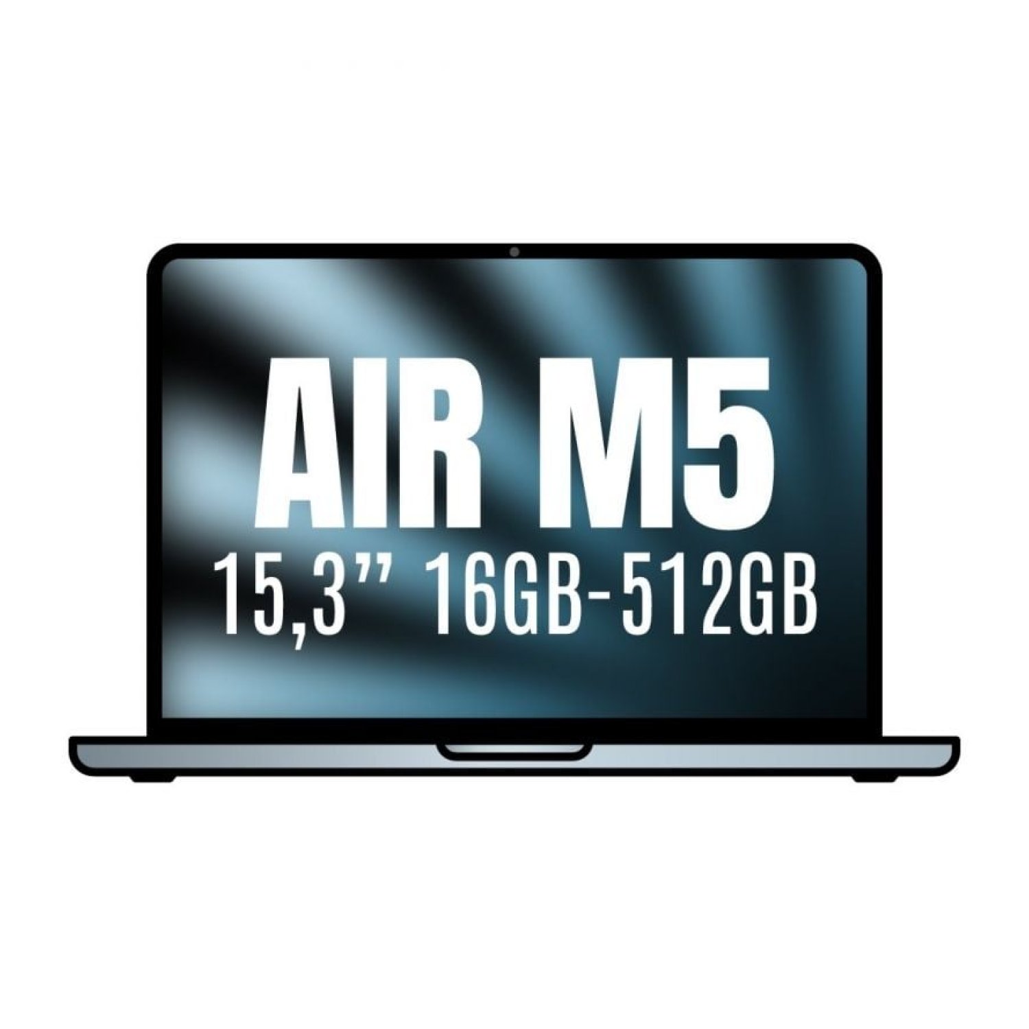Apple MacBook Air 15,3" · M5 · 16GB · 512GB SSD · 10-Core GPU · Azul