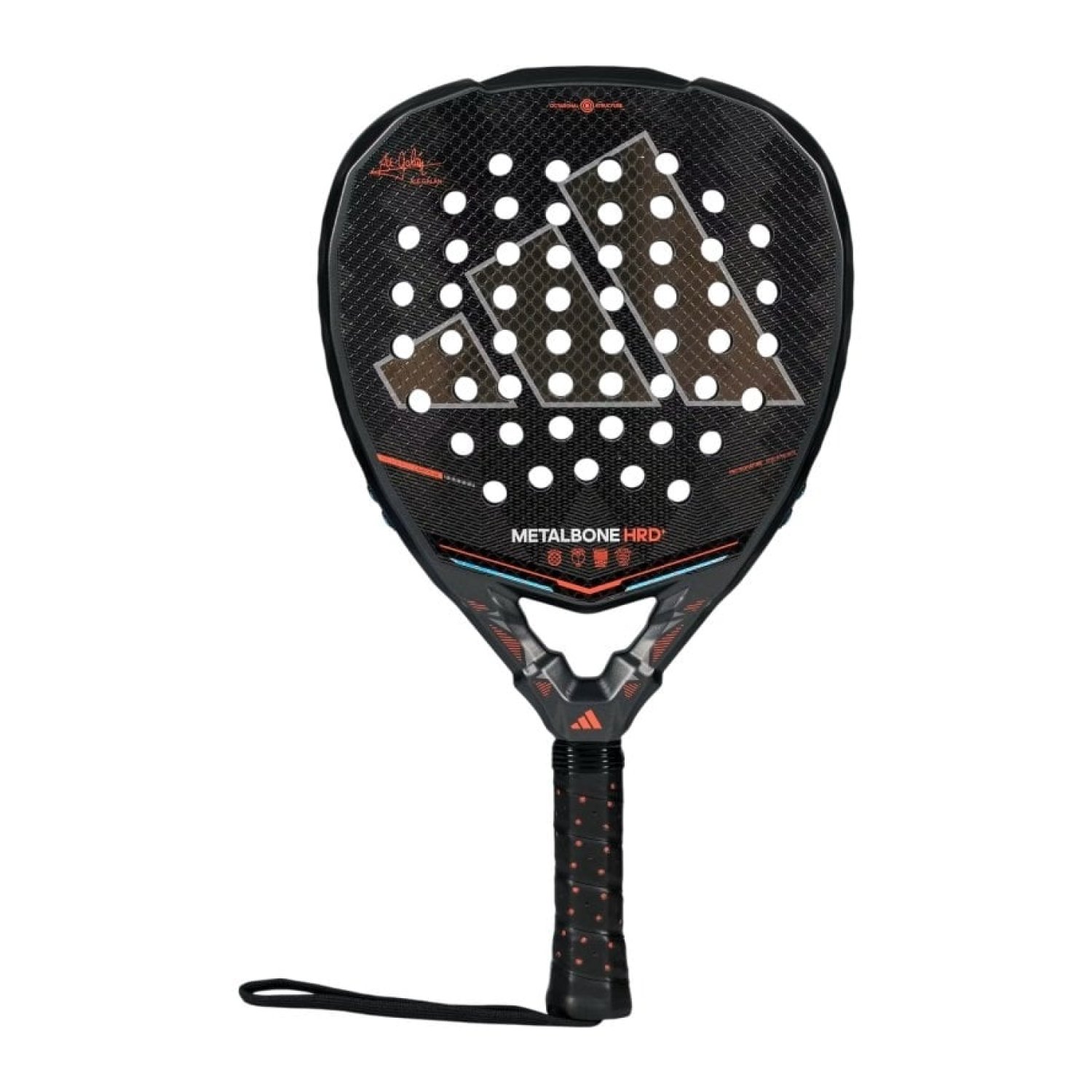 Pala de Pádel Adidas Metalbone HRD+ 2026 (Ale Galan)/ Negra