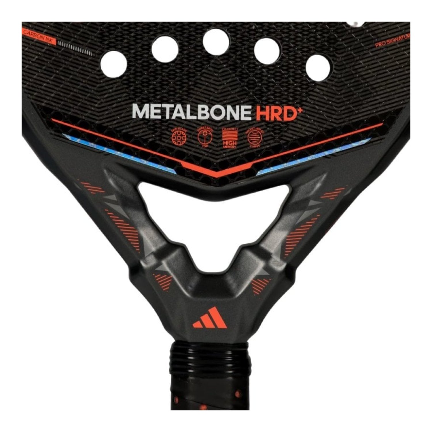 Pala de Pádel Adidas Metalbone HRD+ 2026 (Ale Galan)/ Negra