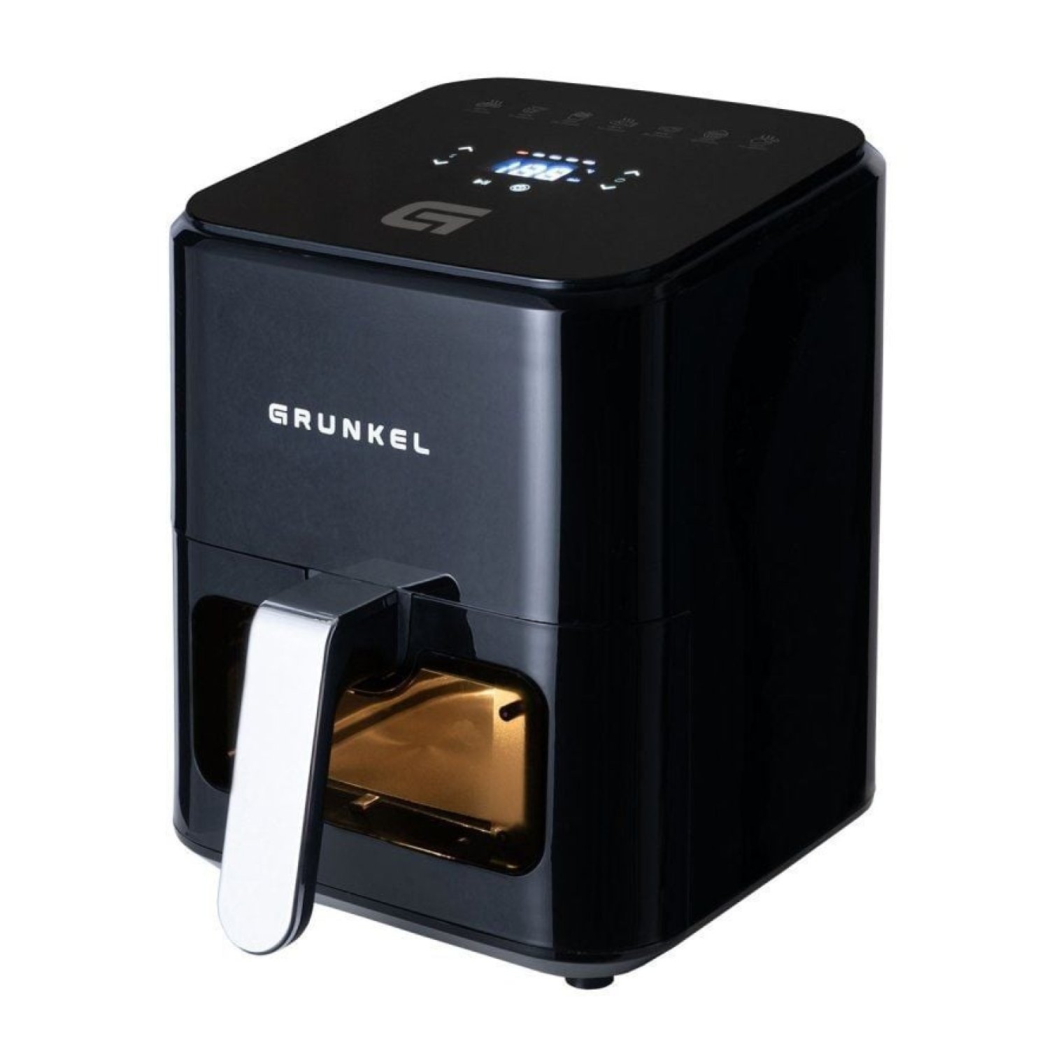 Grunkel Black Easy Fryer · Freidora sin Aceite · 1200W · 4L Capacidad