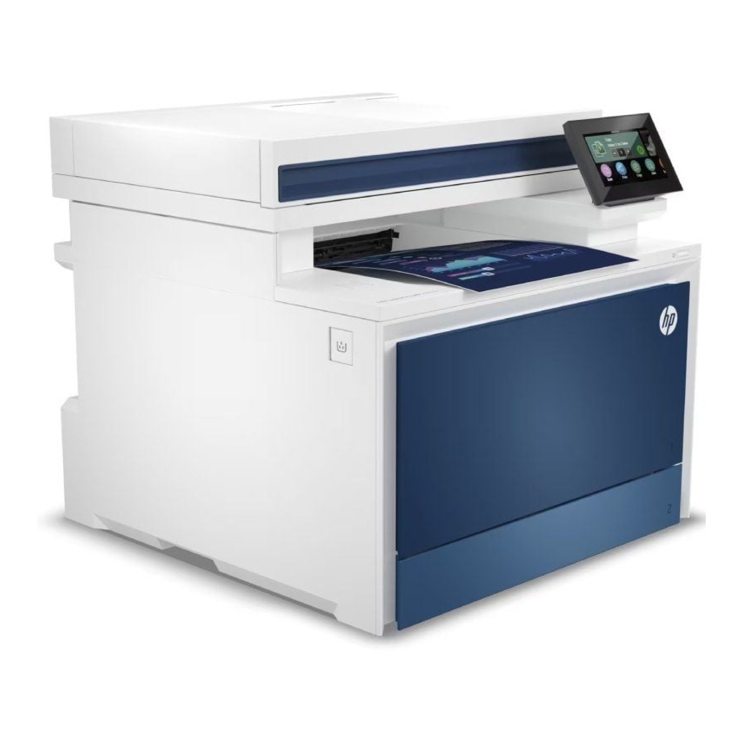 Multifunción Láser Color HP LaserJet Pro 4302dw/ WiFi/ Dúplex/ ADF/ Blanca y Azul