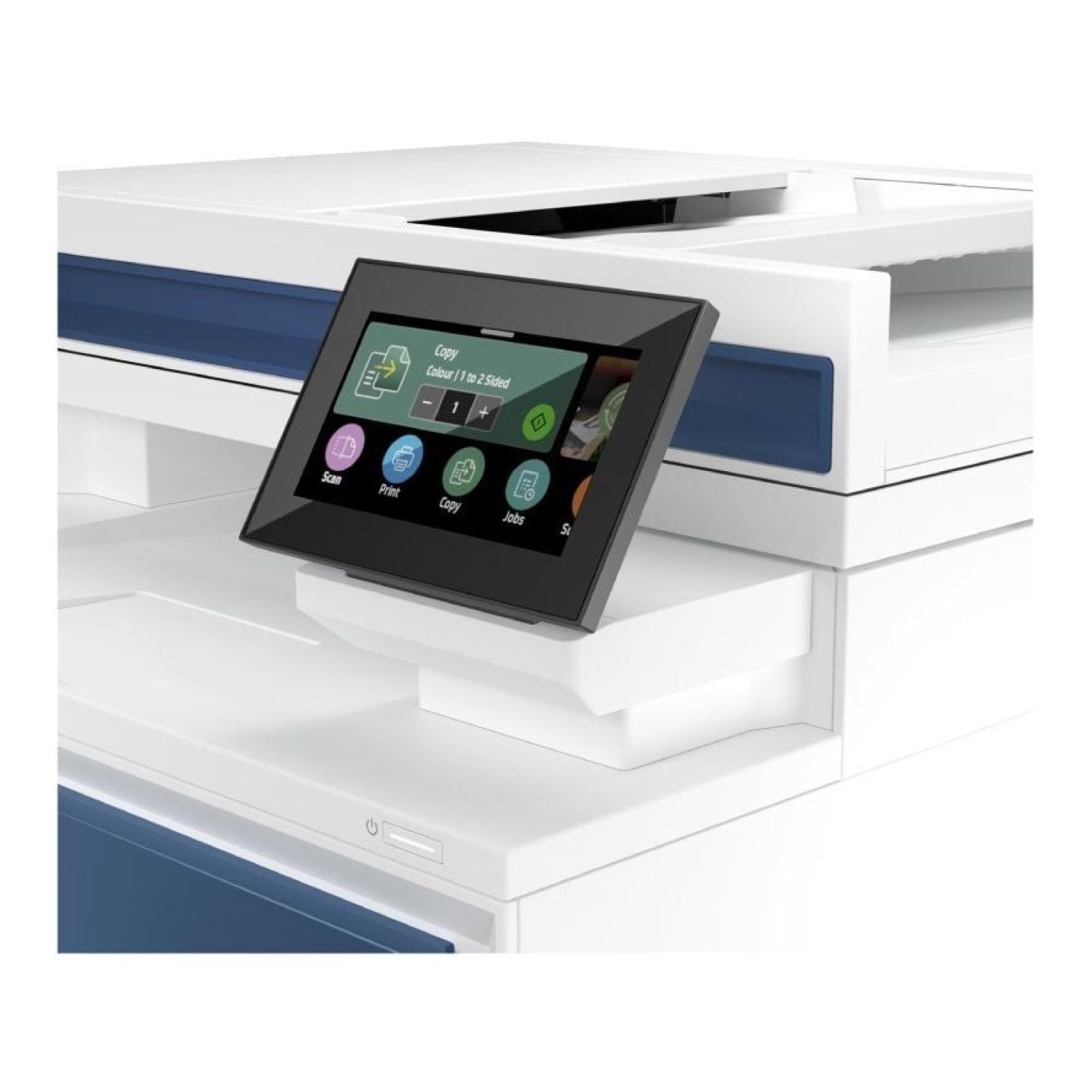 Multifunción Láser Color HP LaserJet Pro 4302dw/ WiFi/ Dúplex/ ADF/ Blanca y Azul