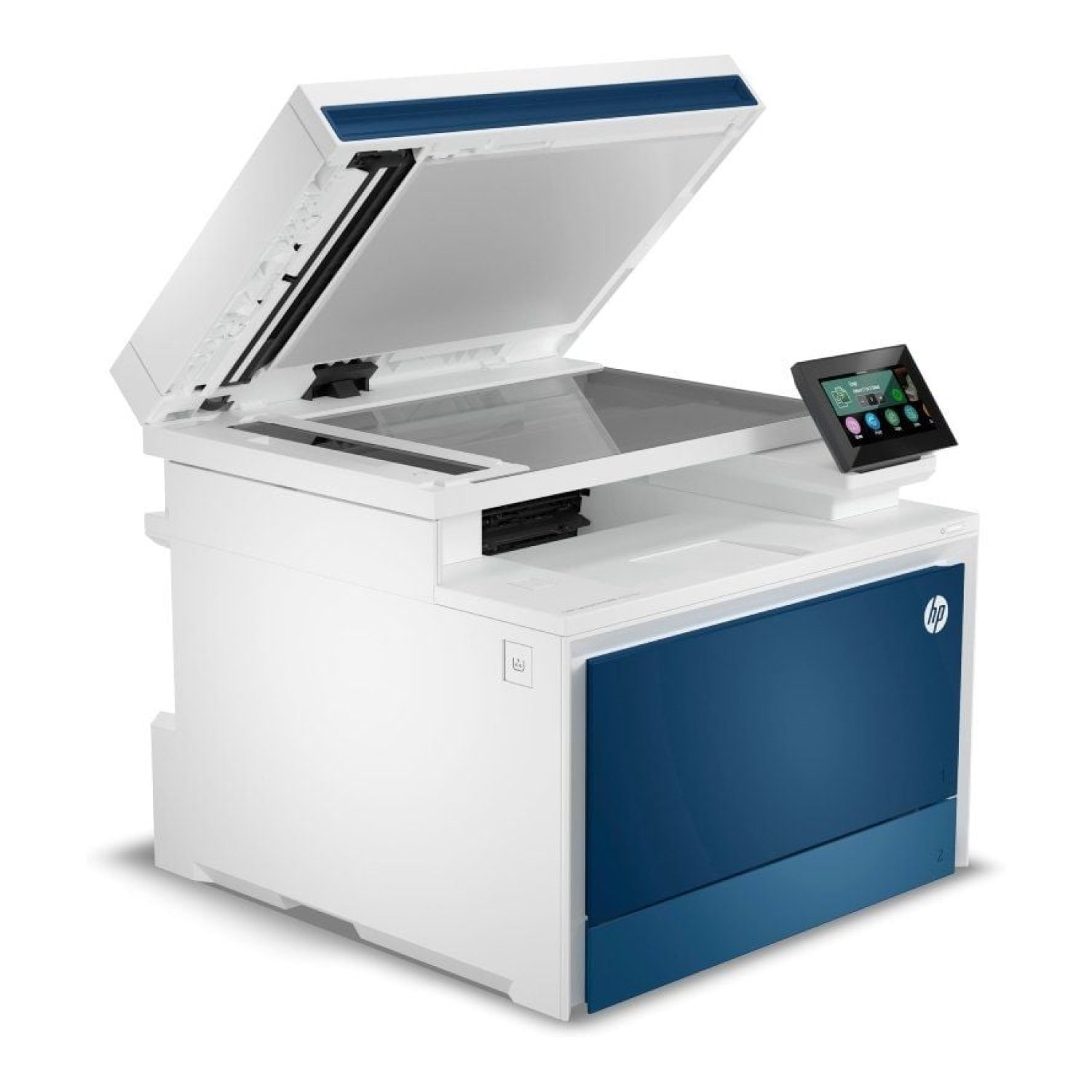 Multifunción Láser Color HP LaserJet Pro 4302dw/ WiFi/ Dúplex/ ADF/ Blanca y Azul
