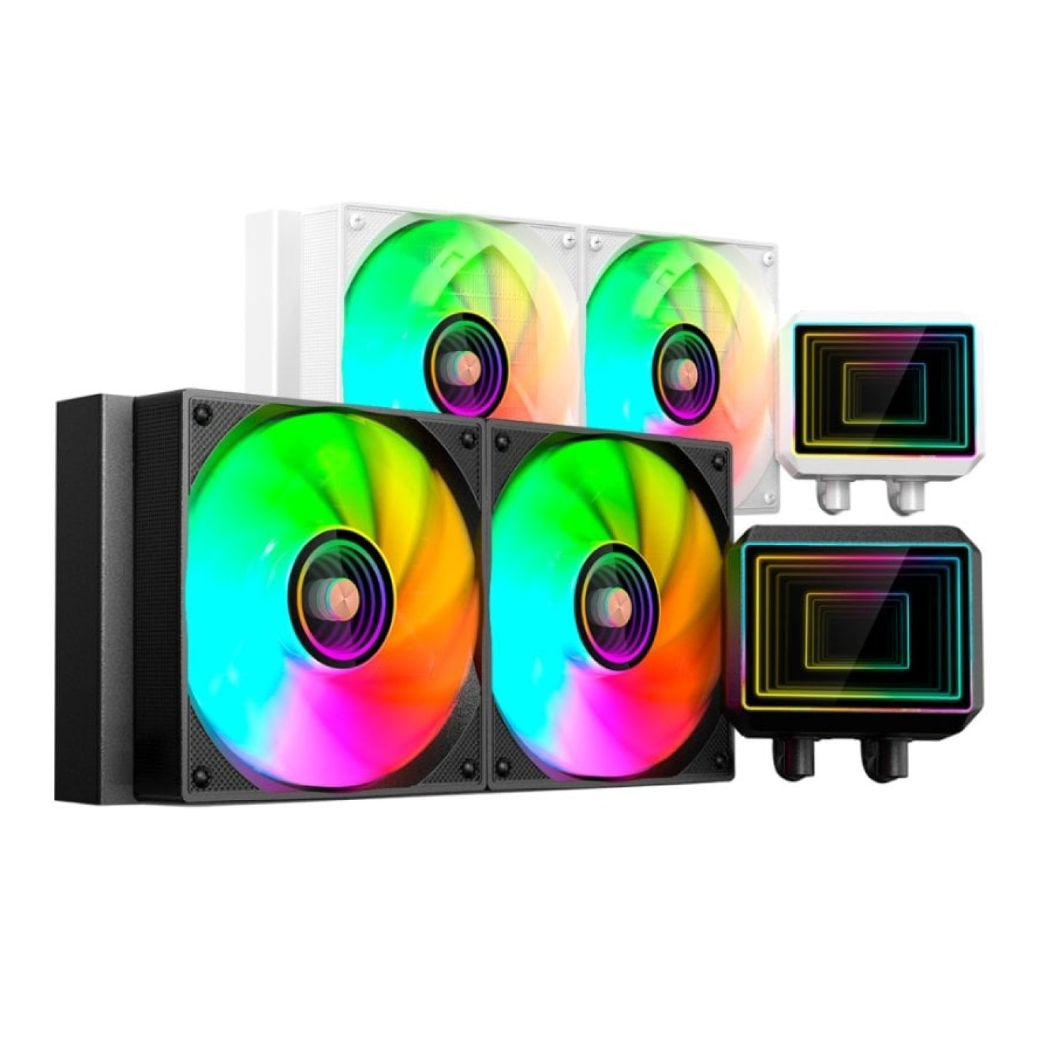 Sistema de Refrigeración Líquida Mars Gaming ML-TWO240/ Negro