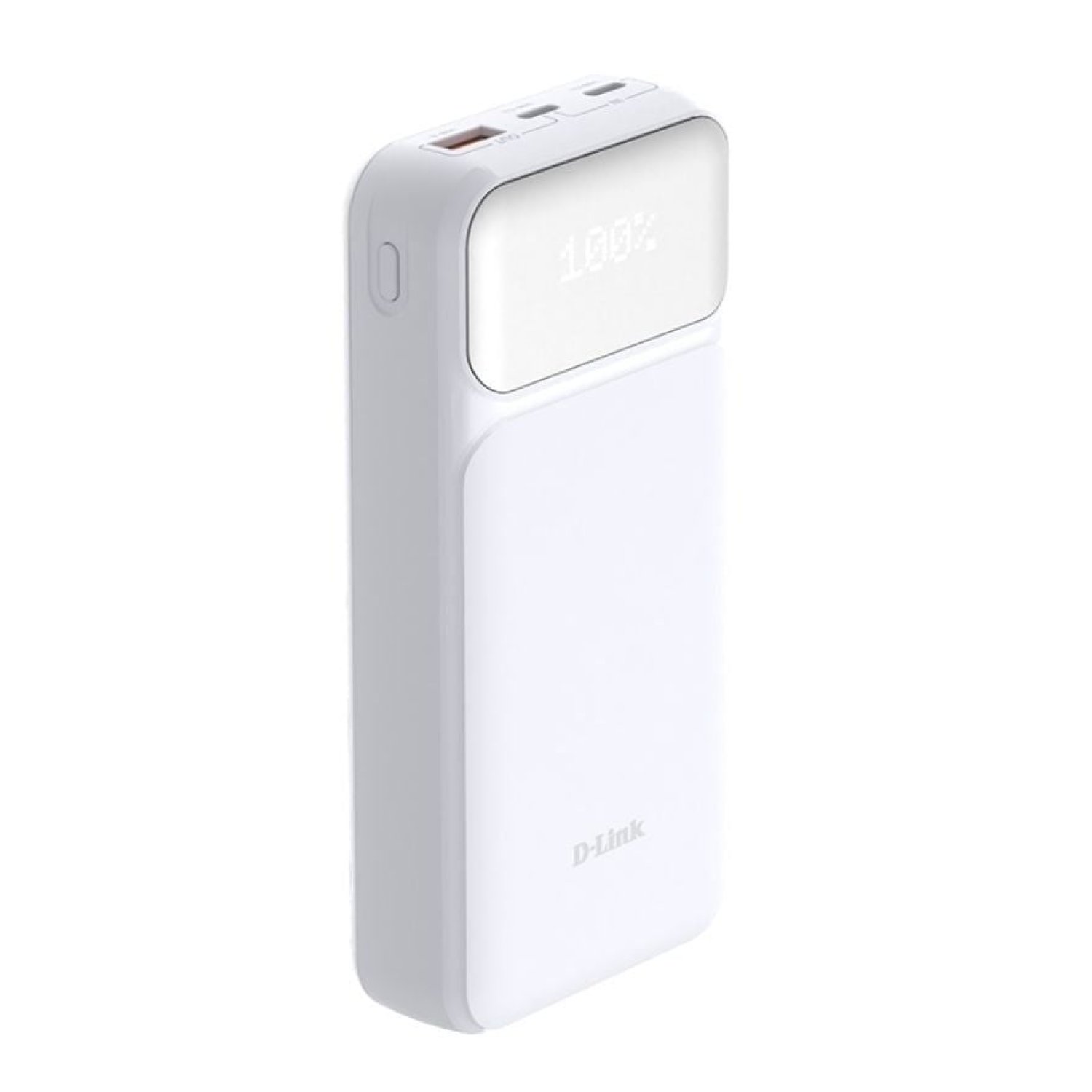 D-Link DPP-201 · Powerbank 20000mAh · 65W · Carga Rápida · Blanca