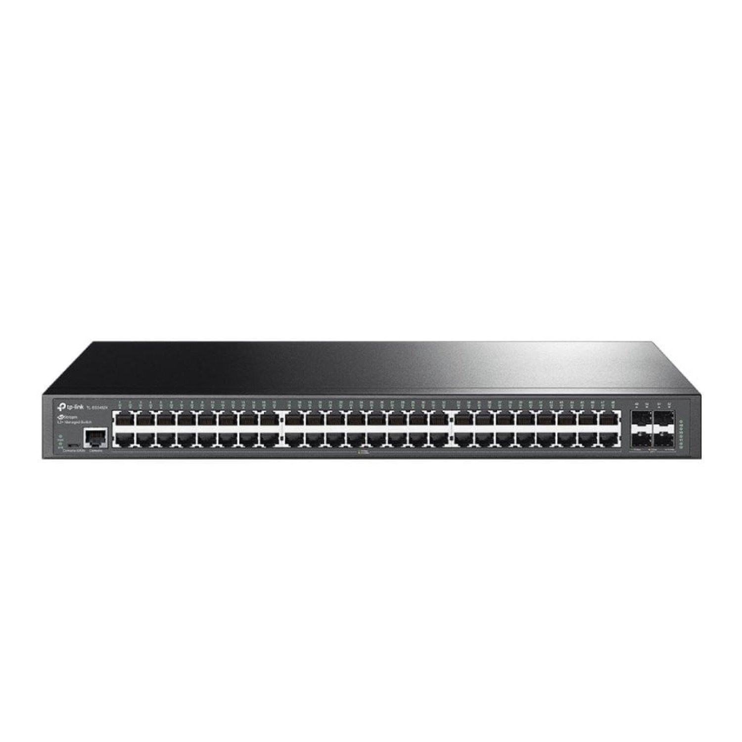TP-Link Omada JetStream TL-SG3452X · 52 Puertos Gigabit · 4 SFP+ 10GBE · Gestionable
