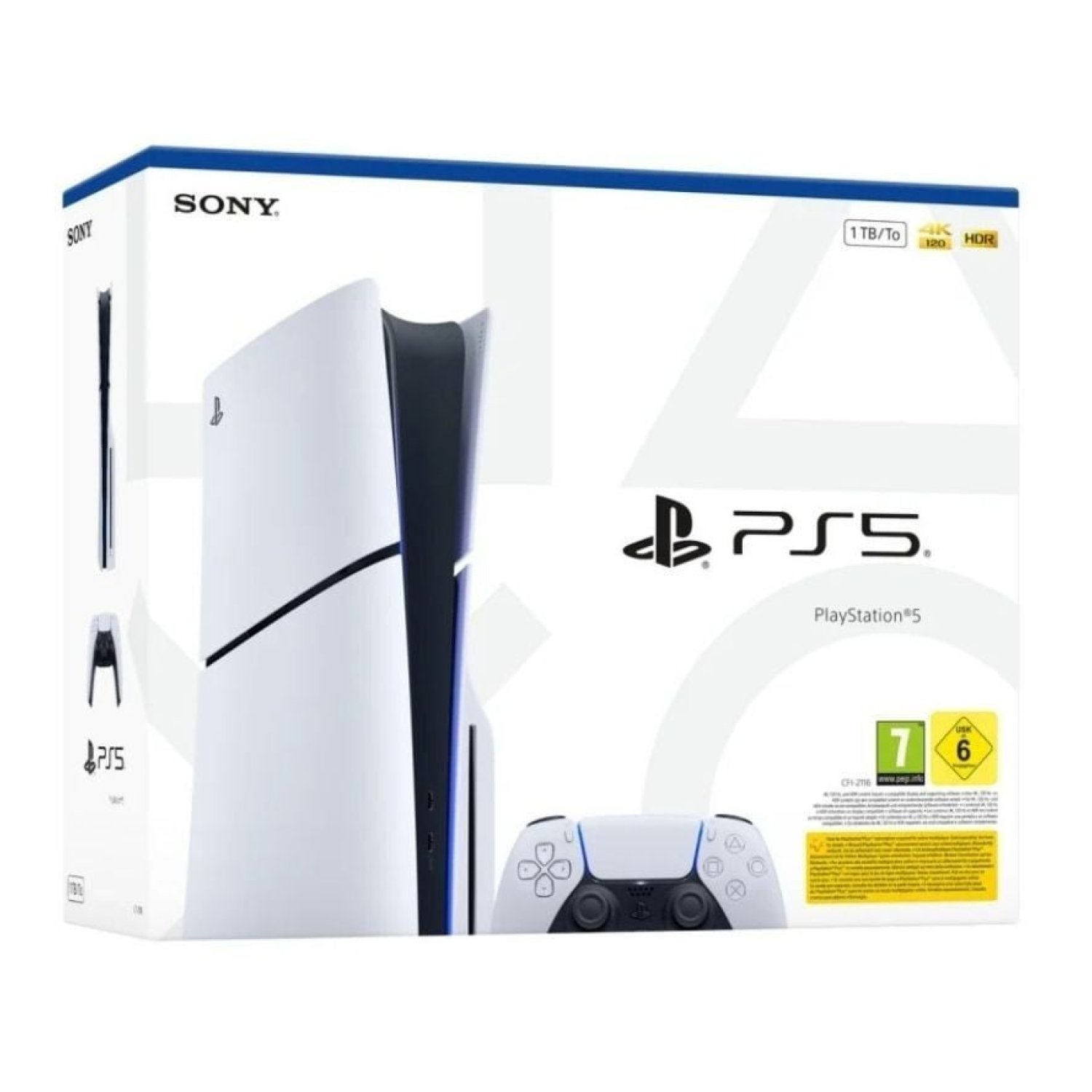 Sony PlayStation 5 Slim · 1TB · Mando DualSense · Astro's Playroom Preinstalado