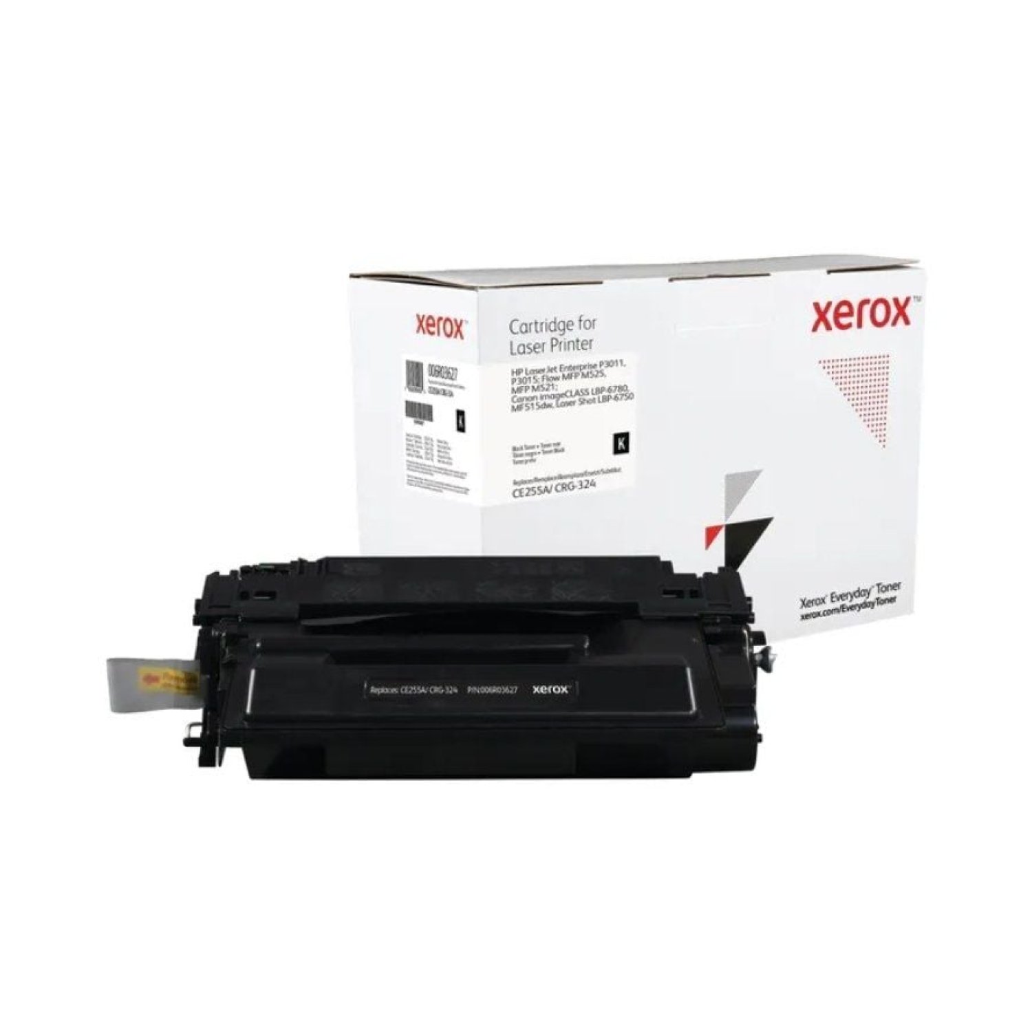 Tóner Compatible Xerox · HP CE255X/CRG-324II · 12.500 páginas · Negro