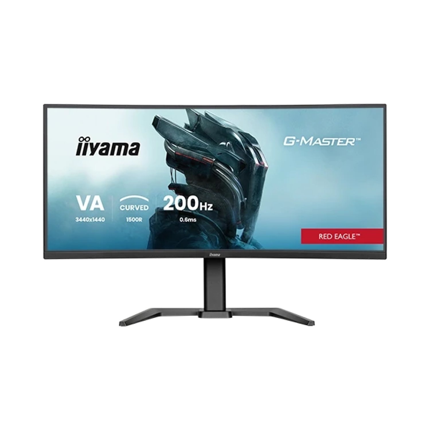 MONITOR IIYAMA 34” GAMING UWQHD CURVO 3440X1440 VA 1500R 200HZ DP1.4 DUAL MODE 400HZ 0.6MS MPRT 21:9 450CD HDR400 FREESYNC PREM USB HUB 4X HDMI X2 2X5W VESA 100X100