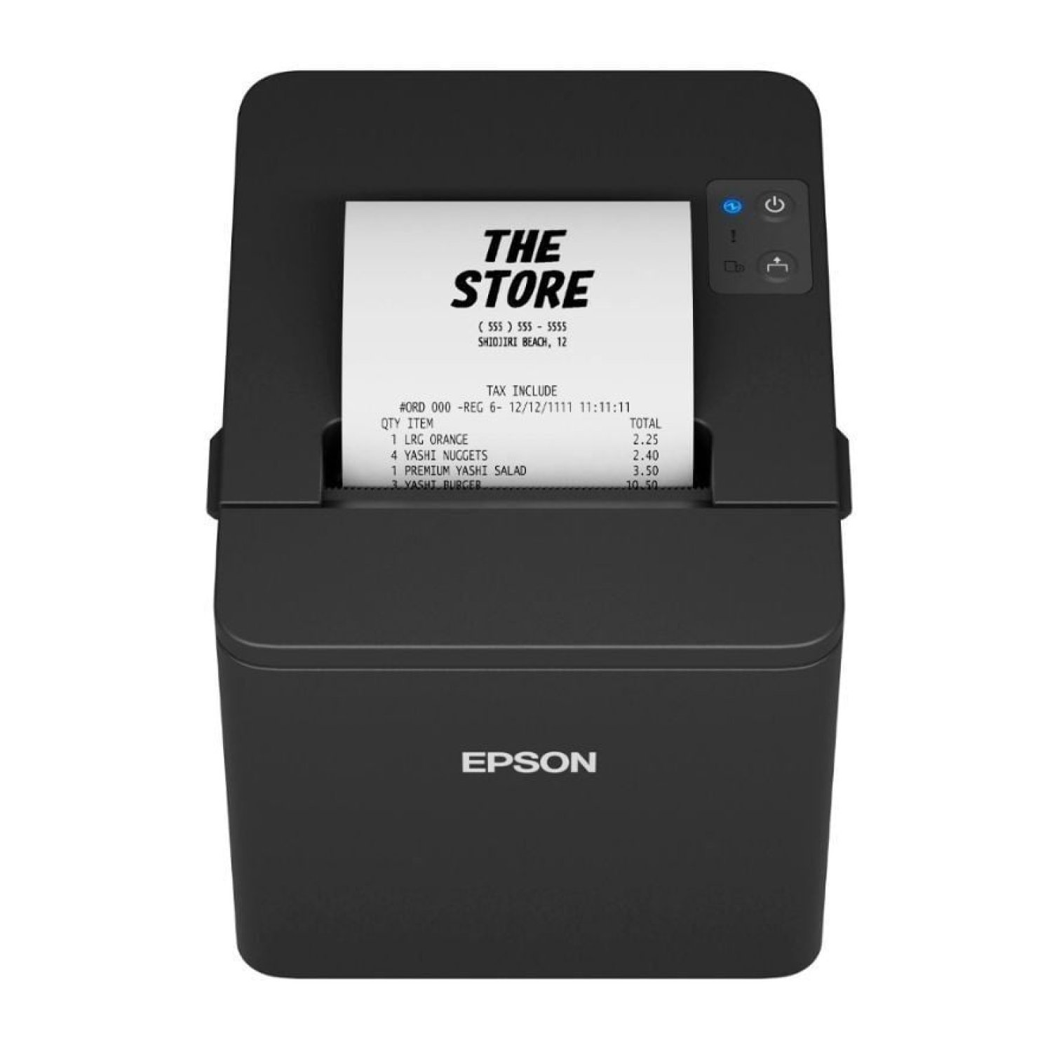 Epson TM-T20IVEN · Impresora Térmica de Tickets · 80mm · USB-RS232-Ethernet · Negra