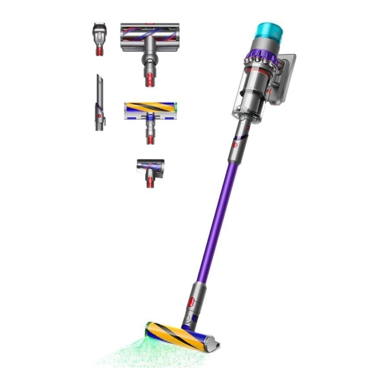 Dyson V15 Detect Absolute · Aspirador Escoba · 280W · Autonomía 70 min