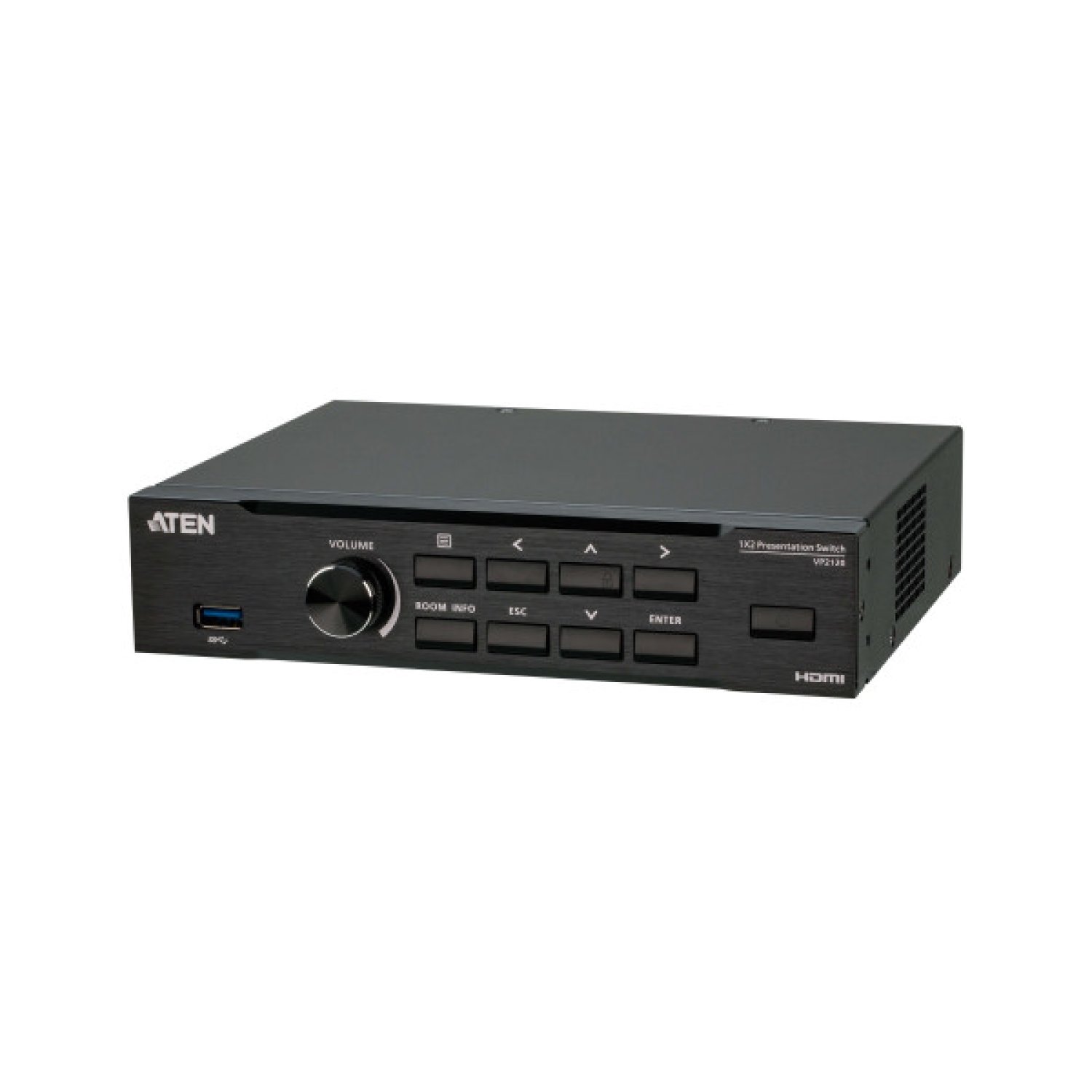 Aten Quadview · Switch de Presentación · Multistreaming · 4 Entradas HDMI
