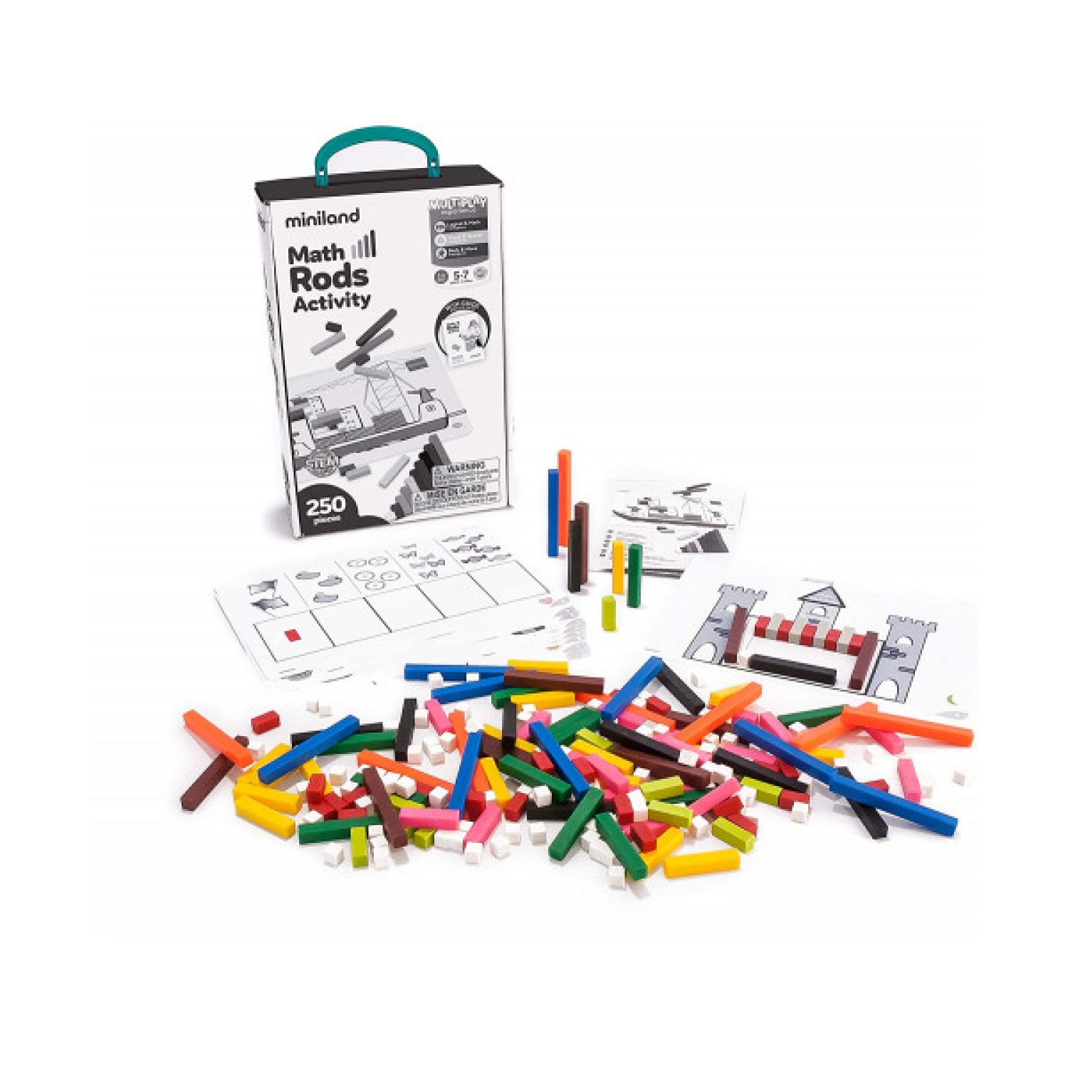 Miniland Activity Regletas · Material Educativo · Desarrollo Lógico