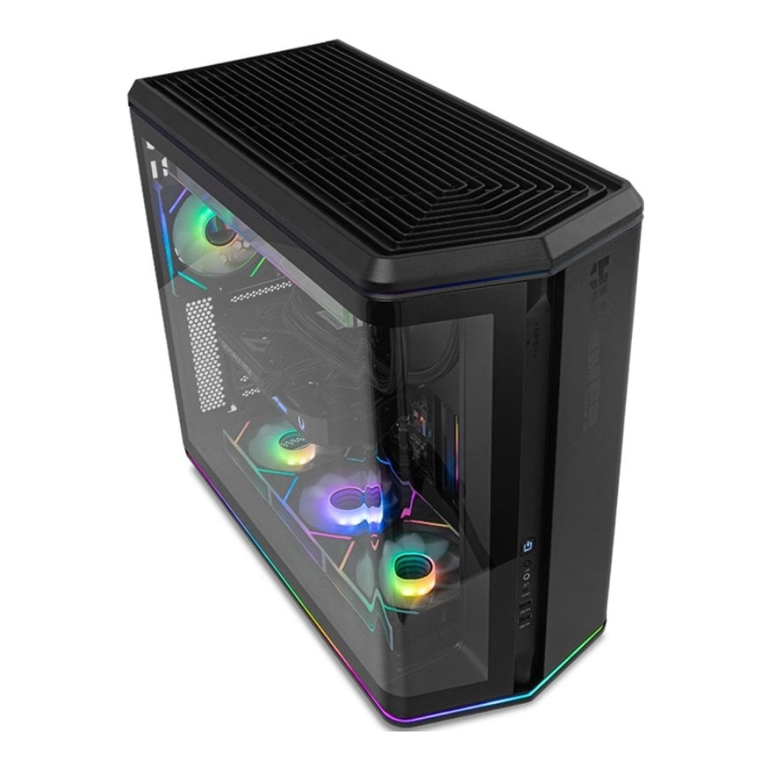 NOX Hummer Semitorre ATX cristal curvo ARGB Ngr