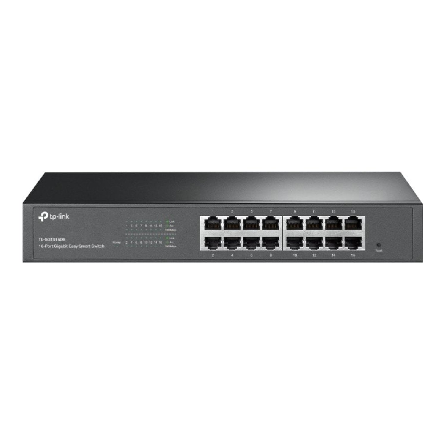 Switch TP-Link TL-SG1016DE/ 16 Puertos/ RJ45 10/100/1000