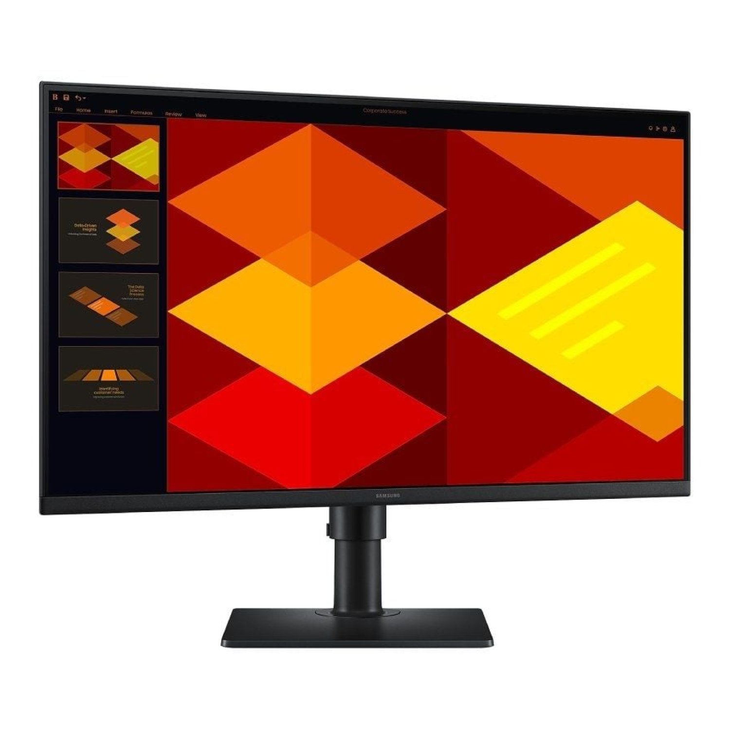 Monitor Profesional Samsung Essential Monitor S4 S27D400GAU/ 27"/ Full HD/ Regulable en altura/ Negro