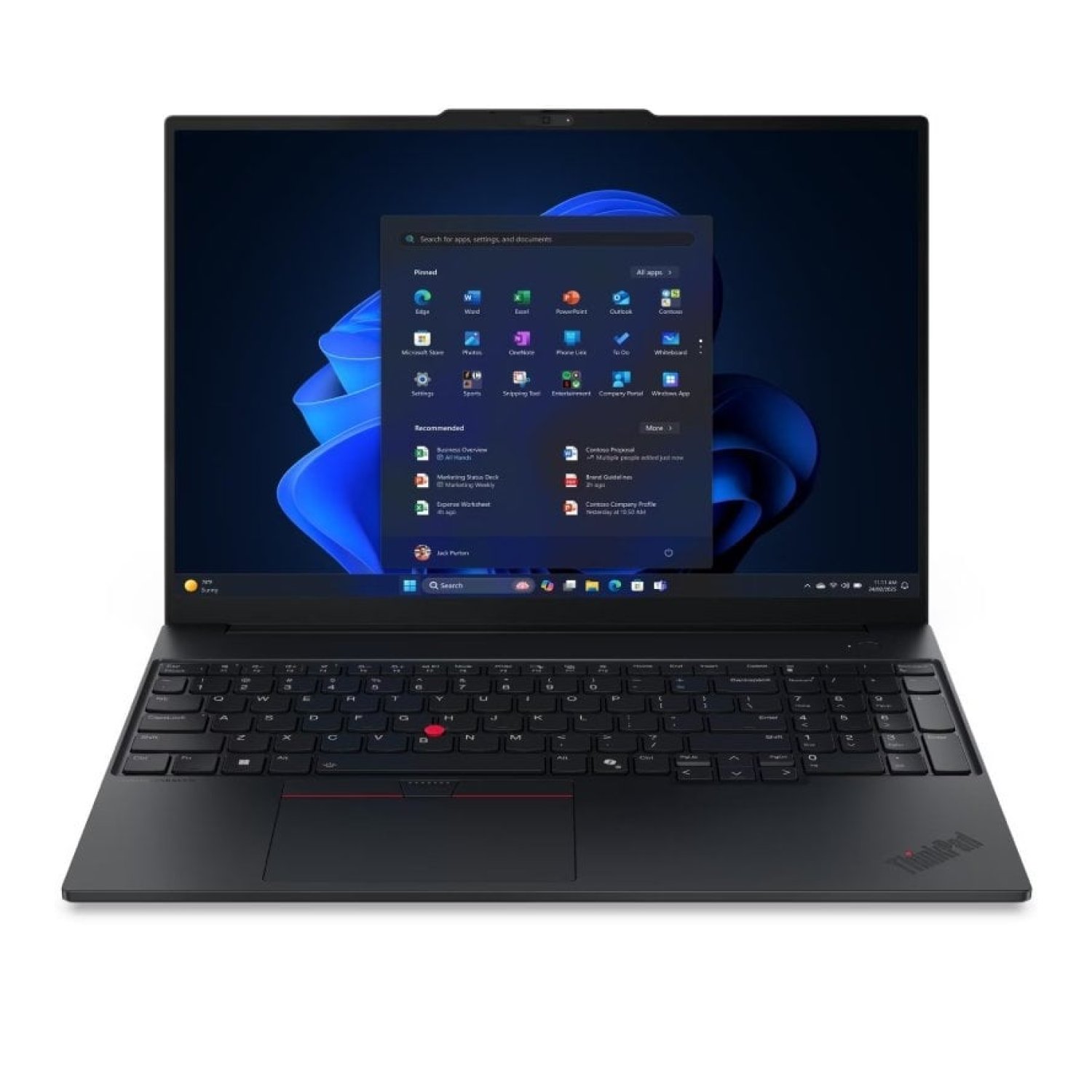 Lenovo ThinkPad E16 Gen 3 · Ryzen 5 7530U · 16GB RAM · 512GB SSD · 16" · Windows 11 Pro