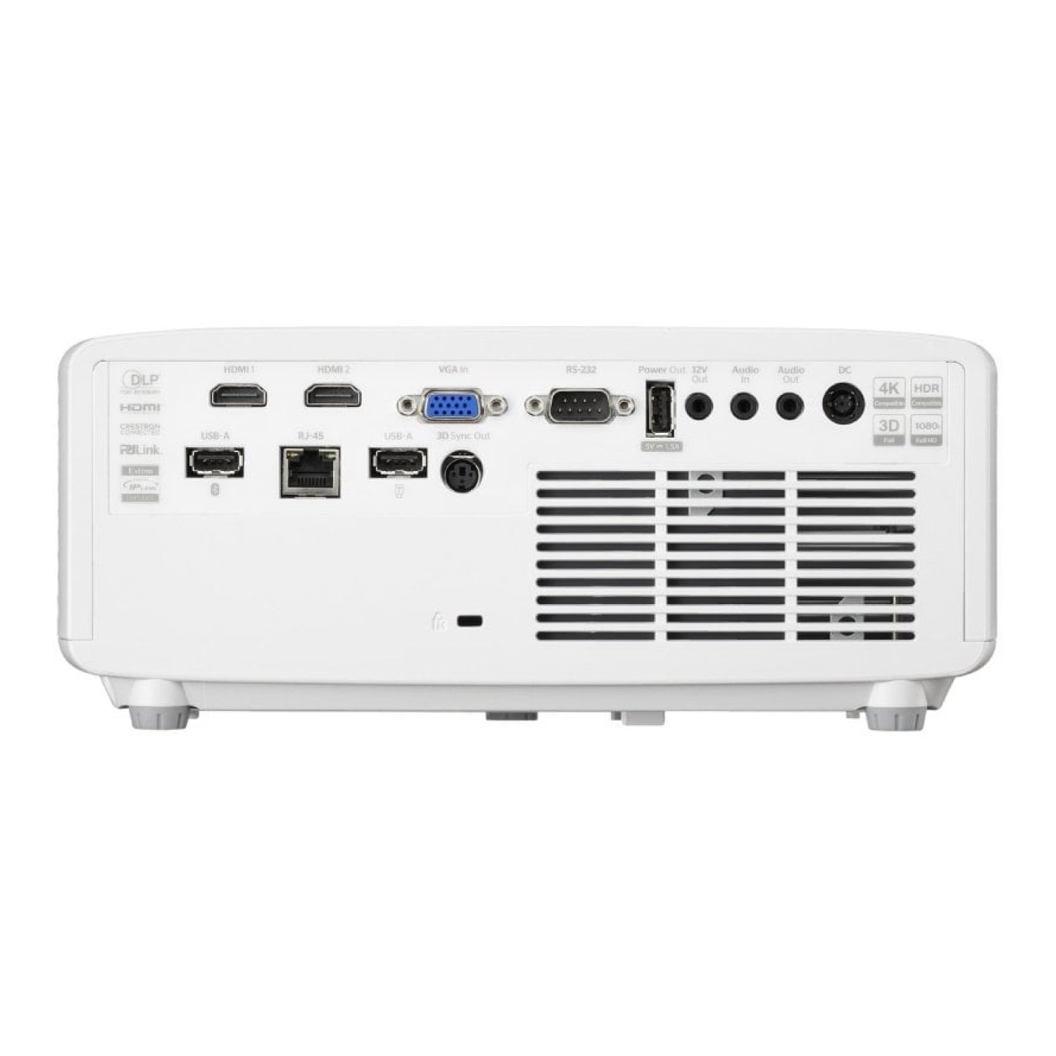 Proyector Láser Optoma ZH451/ 4600 Lúmenes/ Full HD/ HDMI-VGA-RS232/ Blanco