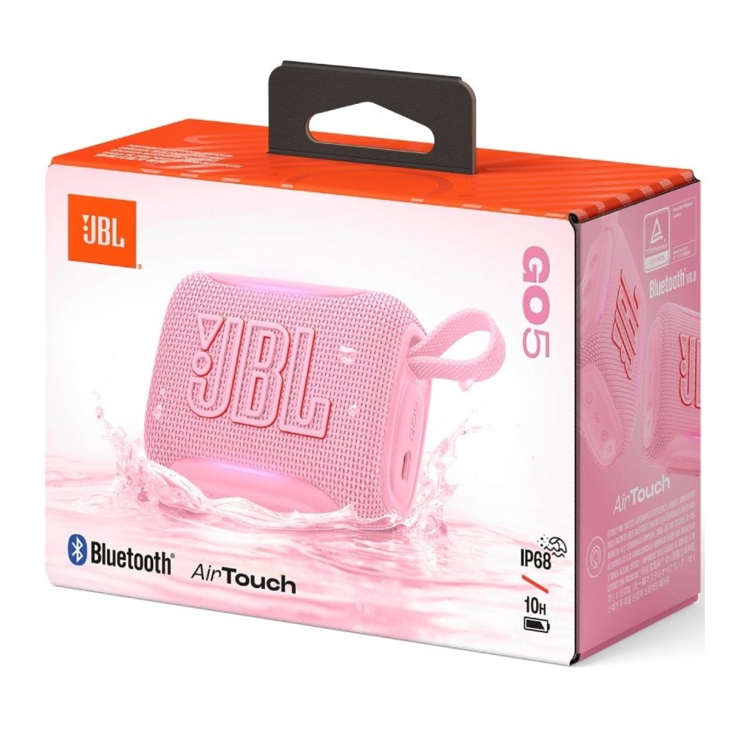 Altavoz con Bluetooth JBL GO 5/ 4.8W/ 1.0/ Rosa