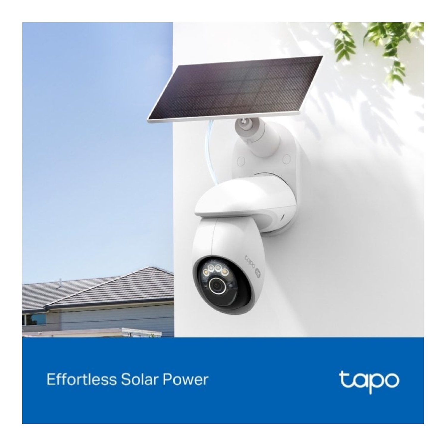 Cámara de Videovigilancia TP-Link Tapo TC92 KIT/ Visión Nocturna/ Control desde APP/ Incluye Panel Solar