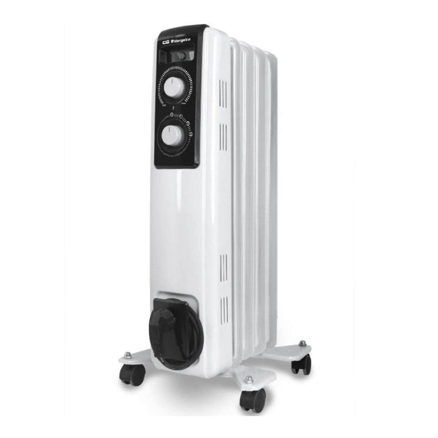 Orbegozo RF 1000 · Radiador de Aceite · 500-1000W · 2 Potencias · 5 Elementos