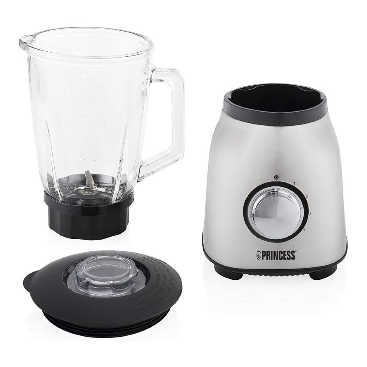 Princess Batidora de Vaso · 1000W · 4 Velocidades · Capacidad 1,5L