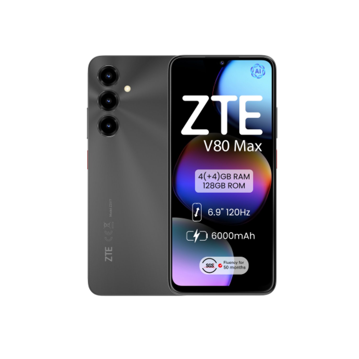 ZTE V80 MAX 4+128 NEGRO