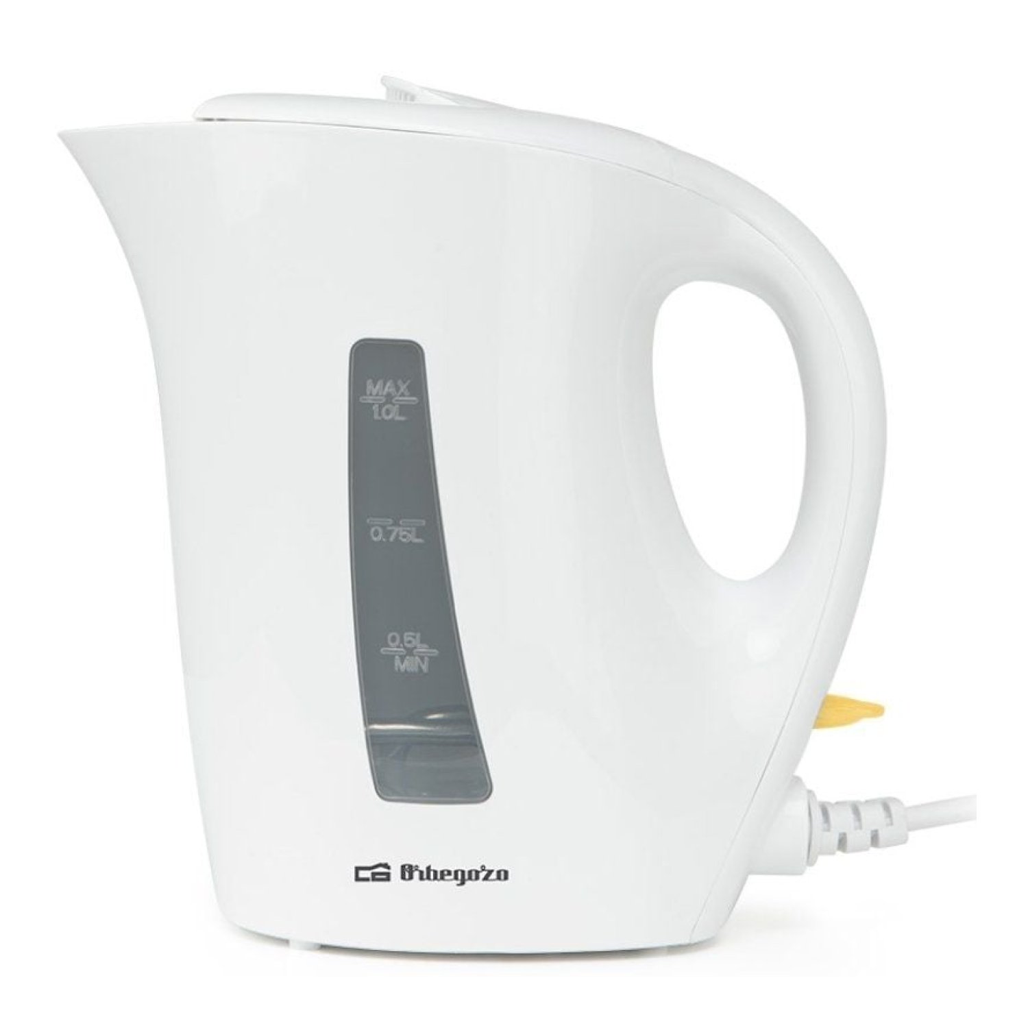 Hervidor de Agua Orbegozo KT 4150/ 1200W/ Capacidad 1L