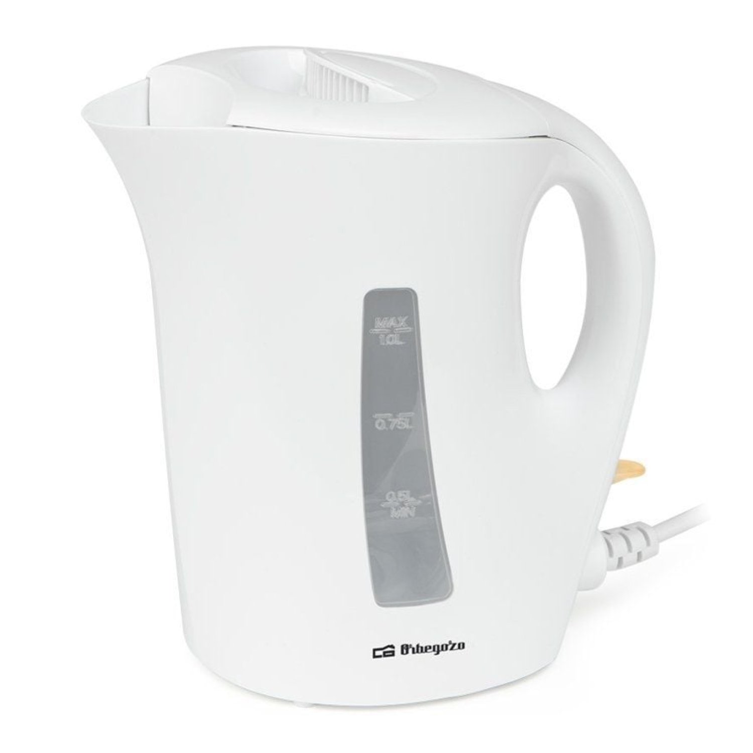 Hervidor de Agua Orbegozo KT 4150/ 1200W/ Capacidad 1L