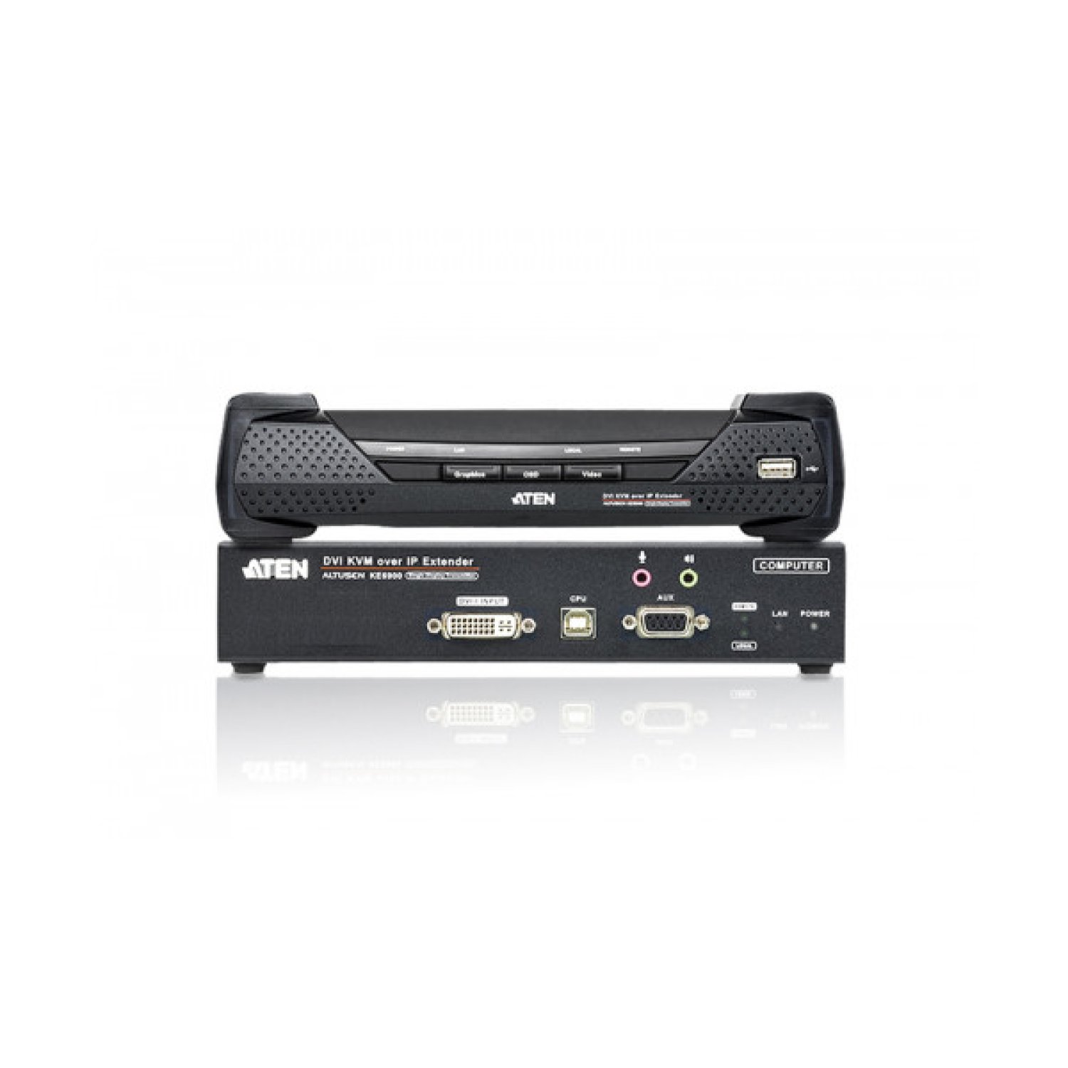 Aten KE6910T-AX-G · Extensor KVM · Transmisor · 4K · USB 2.0 · LAN