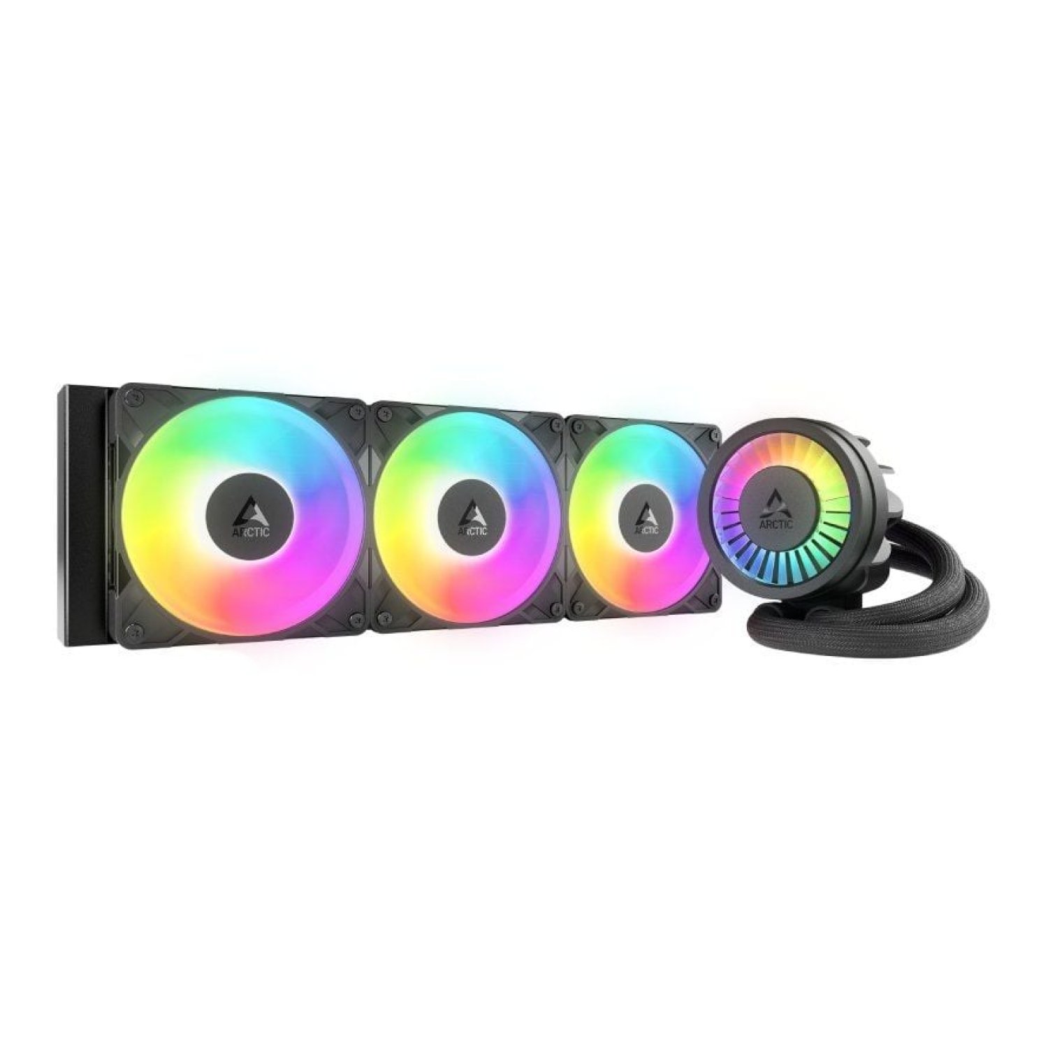 Sistema de Refrigeración Líquida Arctic Liquid Freezer III Pro 360 A-RGB/ Negro