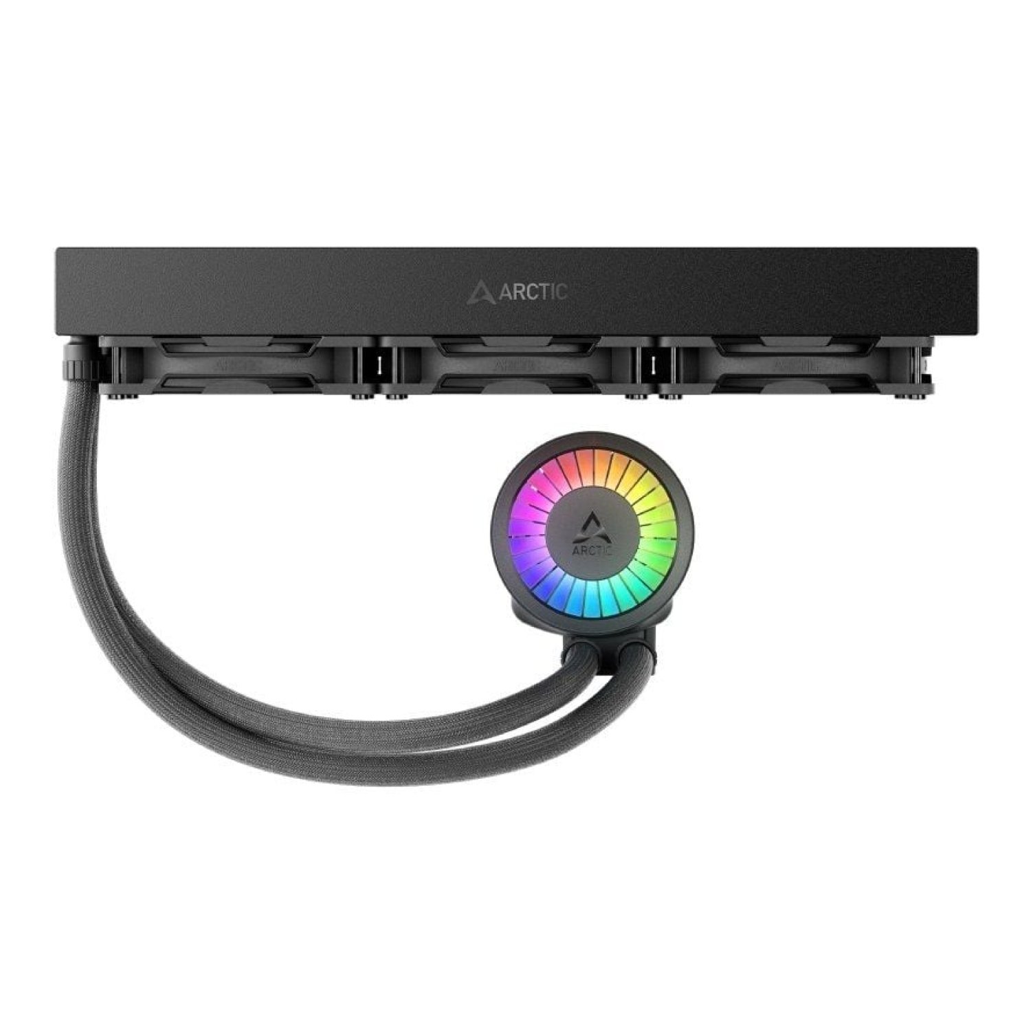 Sistema de Refrigeración Líquida Arctic Liquid Freezer III Pro 360 A-RGB/ Negro