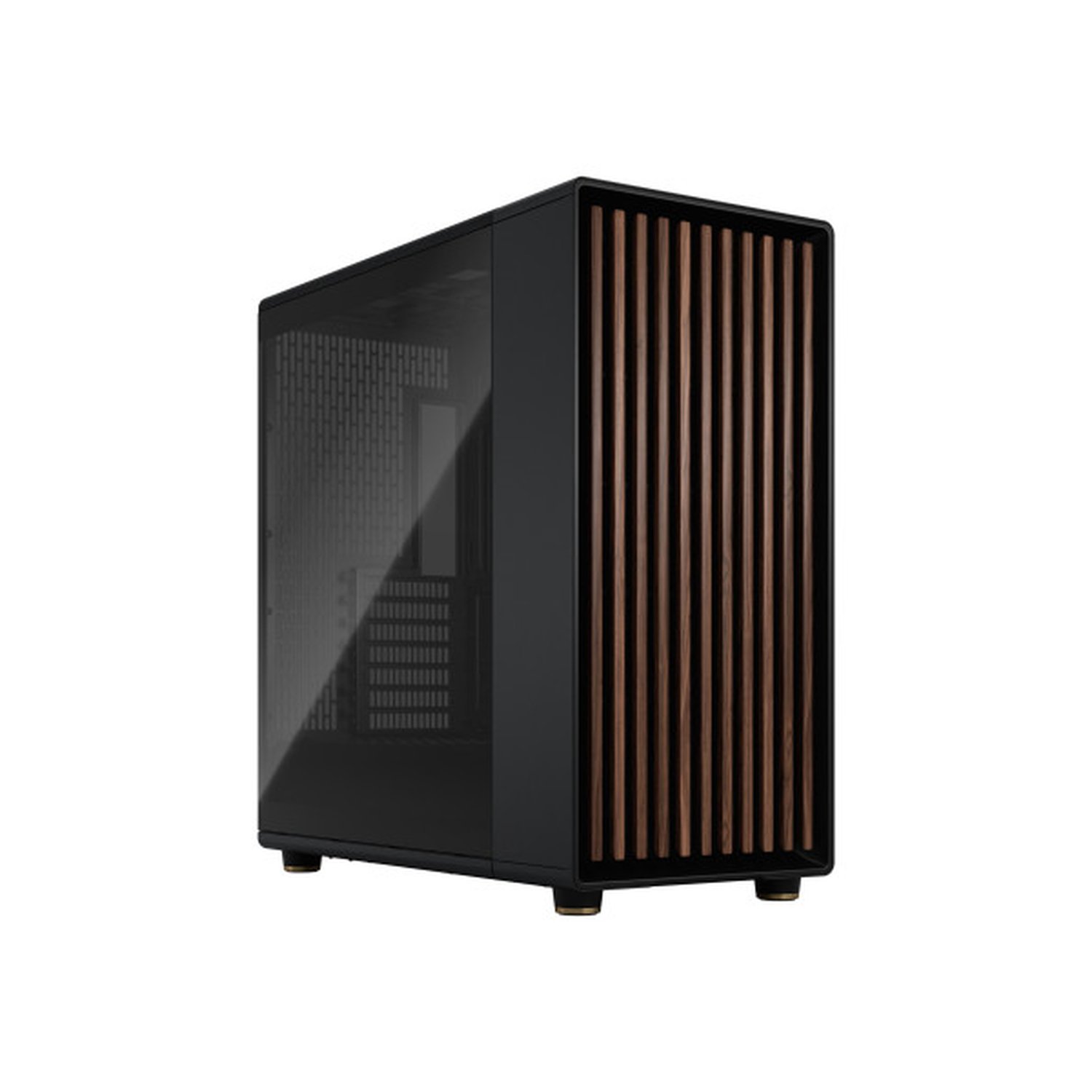 Fractal Design FD-C-NOR1X-02 carcasa de ordenador Midi Tower Negro, Carbón vegetal