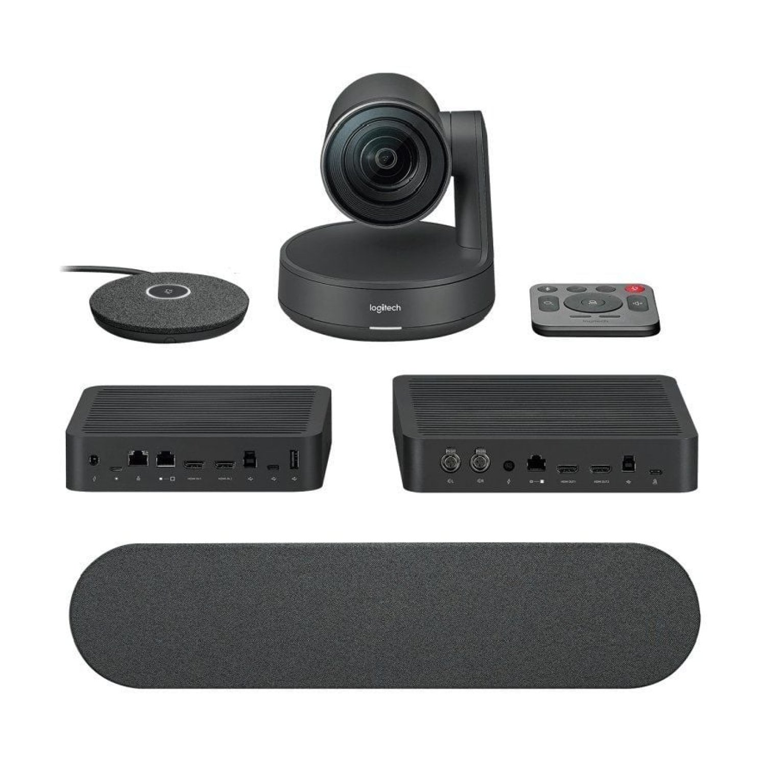 Sistema de Videoconferencia Logitech Rally/ Campo de Visión 82º/ 4K