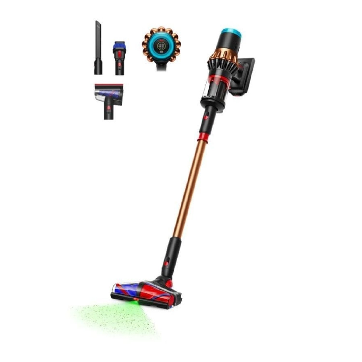 Aspirador Escoba con batería Dyson V16 Piston Animal/ 315W/ Autonomía 70 Min