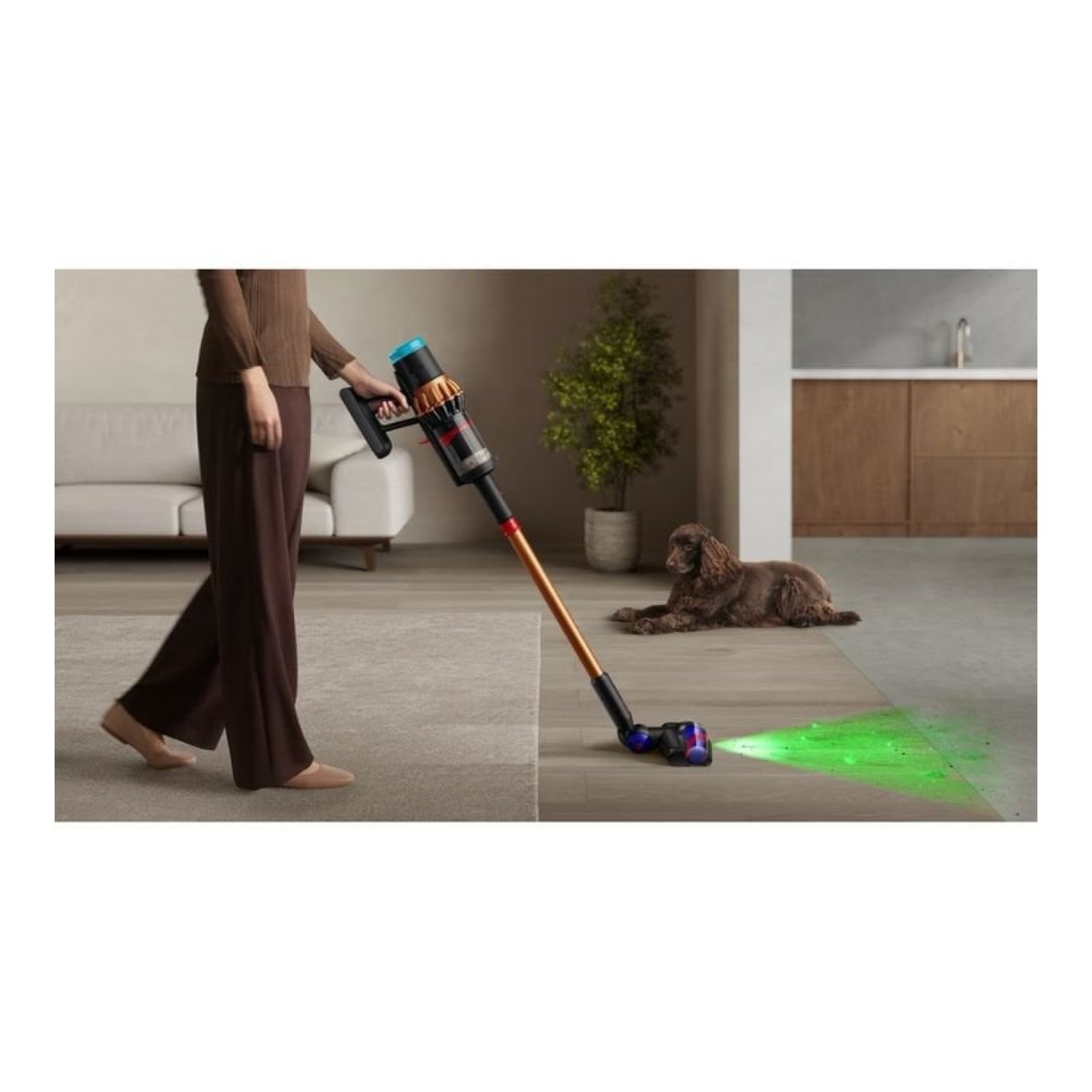 Aspirador Escoba con batería Dyson V16 Piston Animal/ 315W/ Autonomía 70 Min
