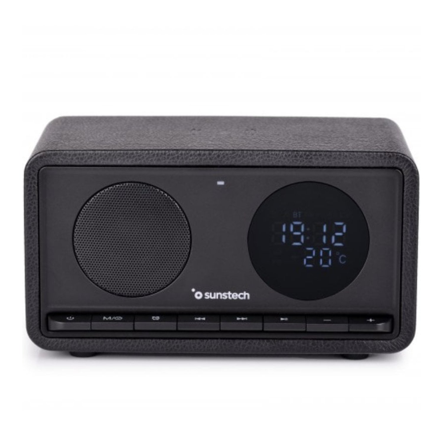 Radio Portátil Sunstech RPBT460/ Negra