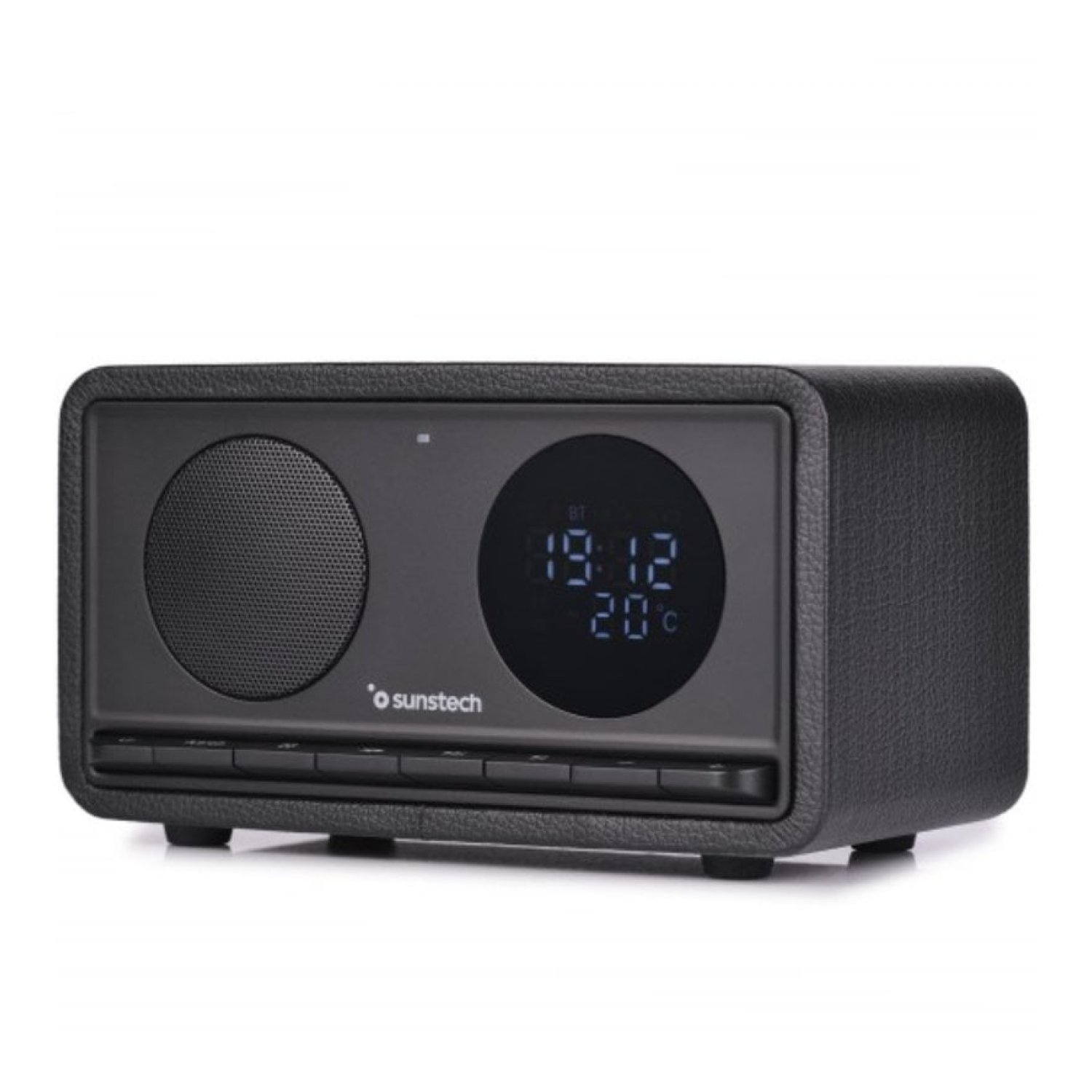 Radio Portátil Sunstech RPBT460/ Negra