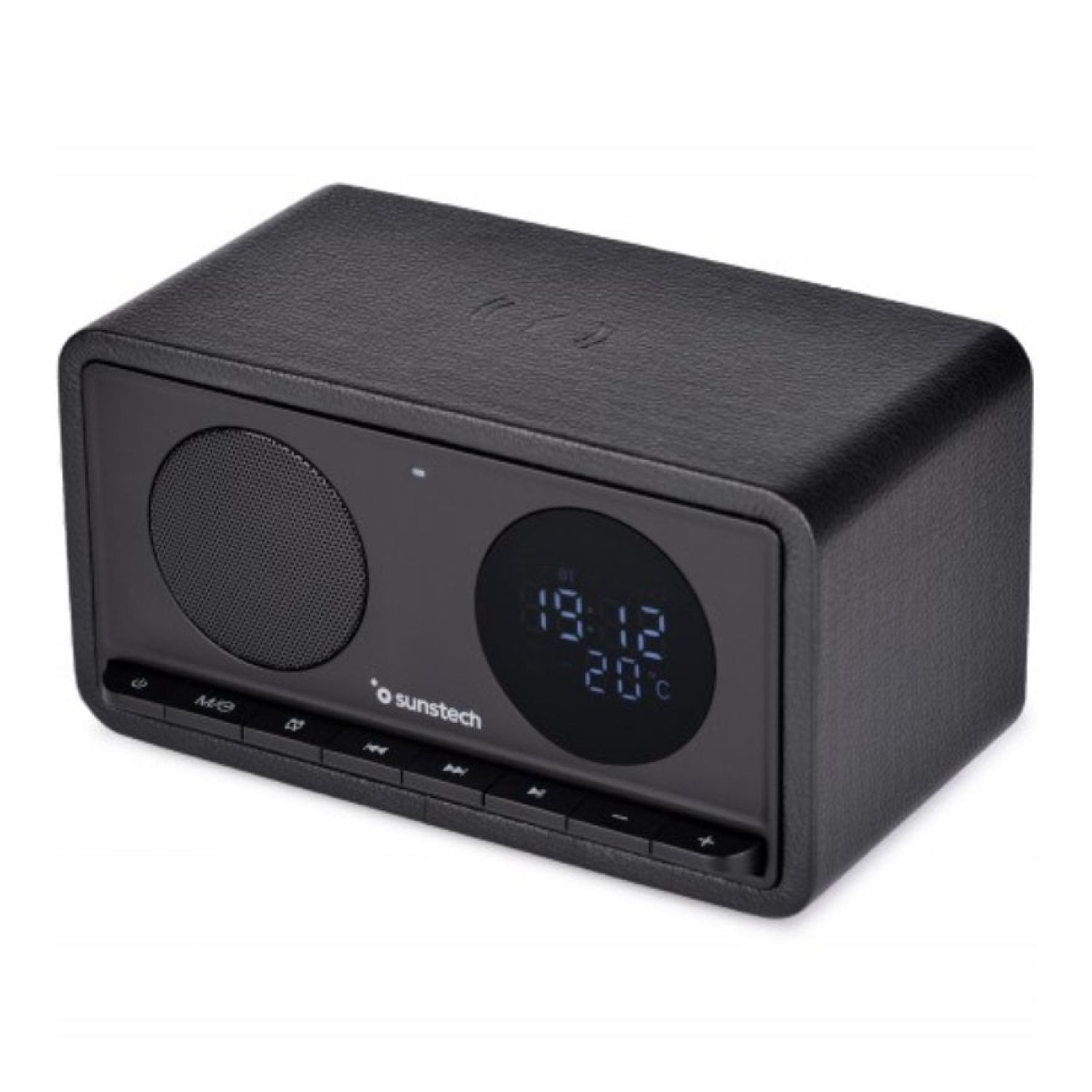 Radio Portátil Sunstech RPBT460/ Negra