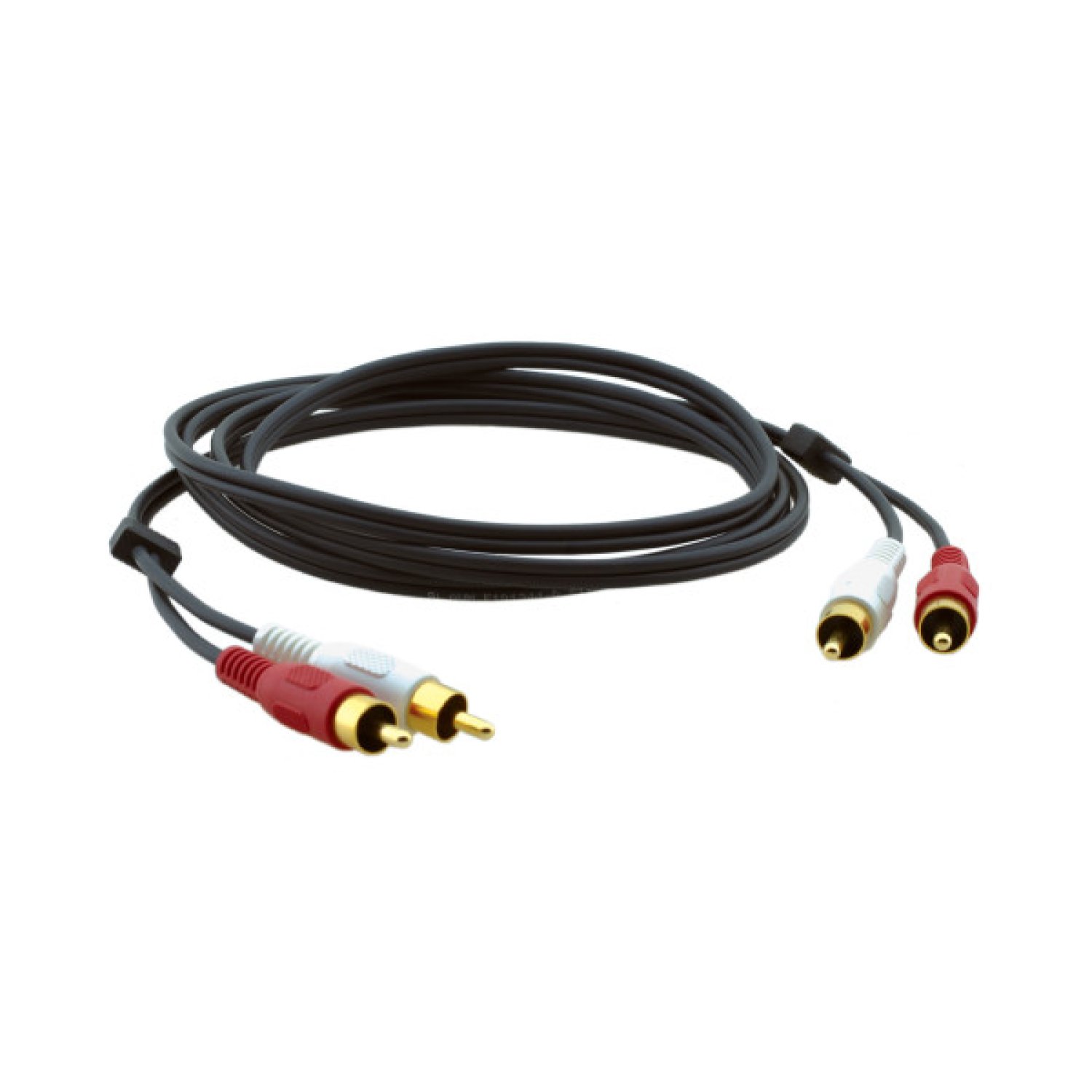 Kramer Electronics C-2RAM/2RAM-3 cable de audio 0,9 m 2 x RCA Negro