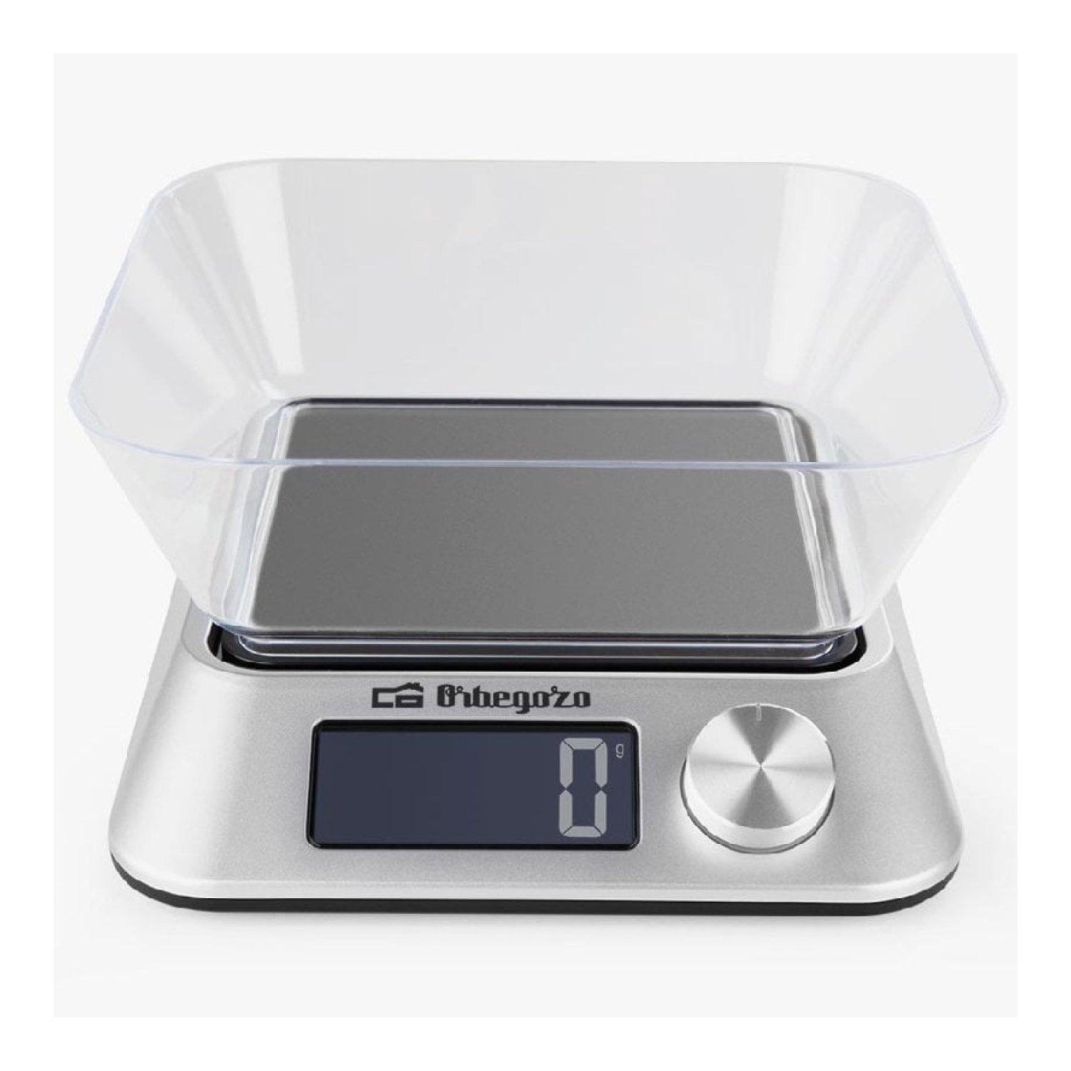 Báscula de Cocina Electrónica Orbegozo PC 1030 A/ hasta 5kg/ Plata