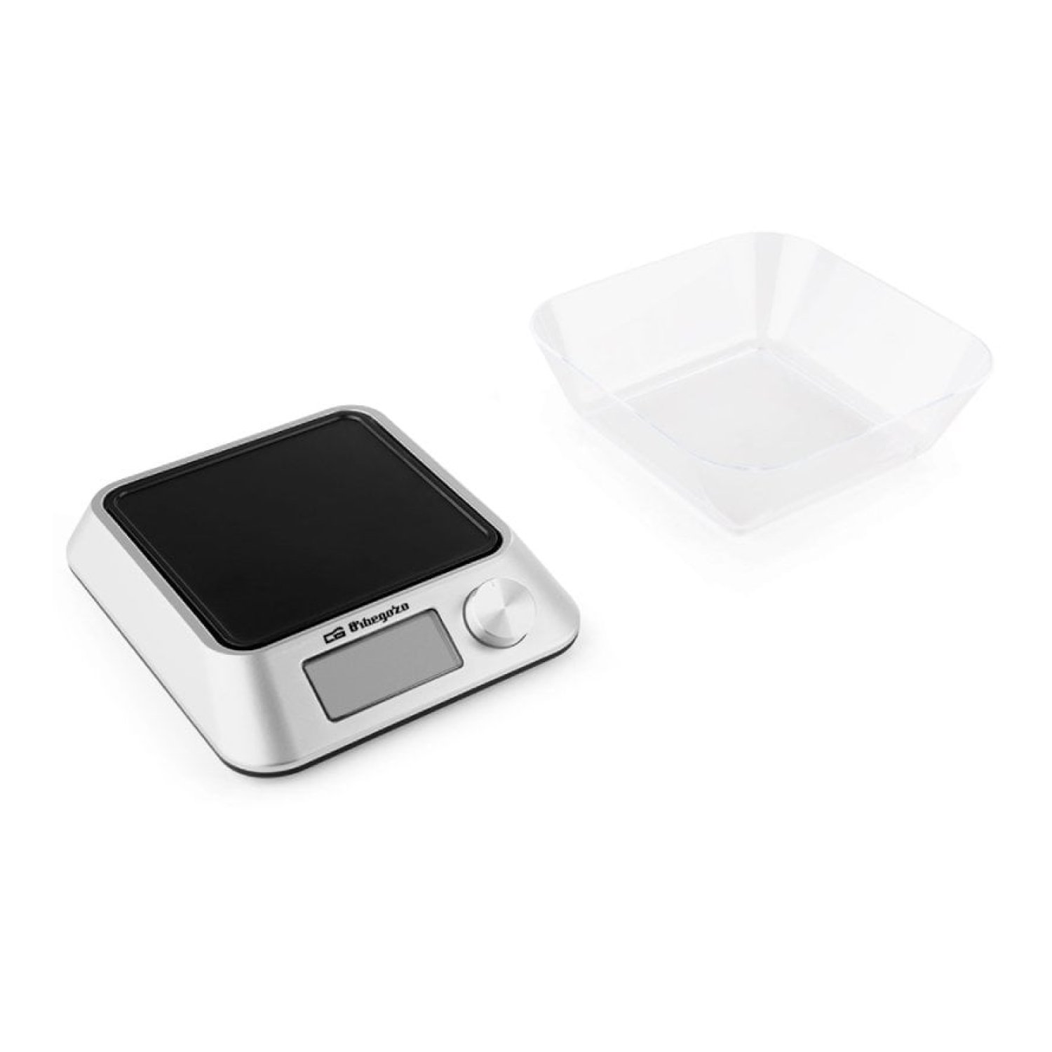 Báscula de Cocina Electrónica Orbegozo PC 1030 A/ hasta 5kg/ Plata