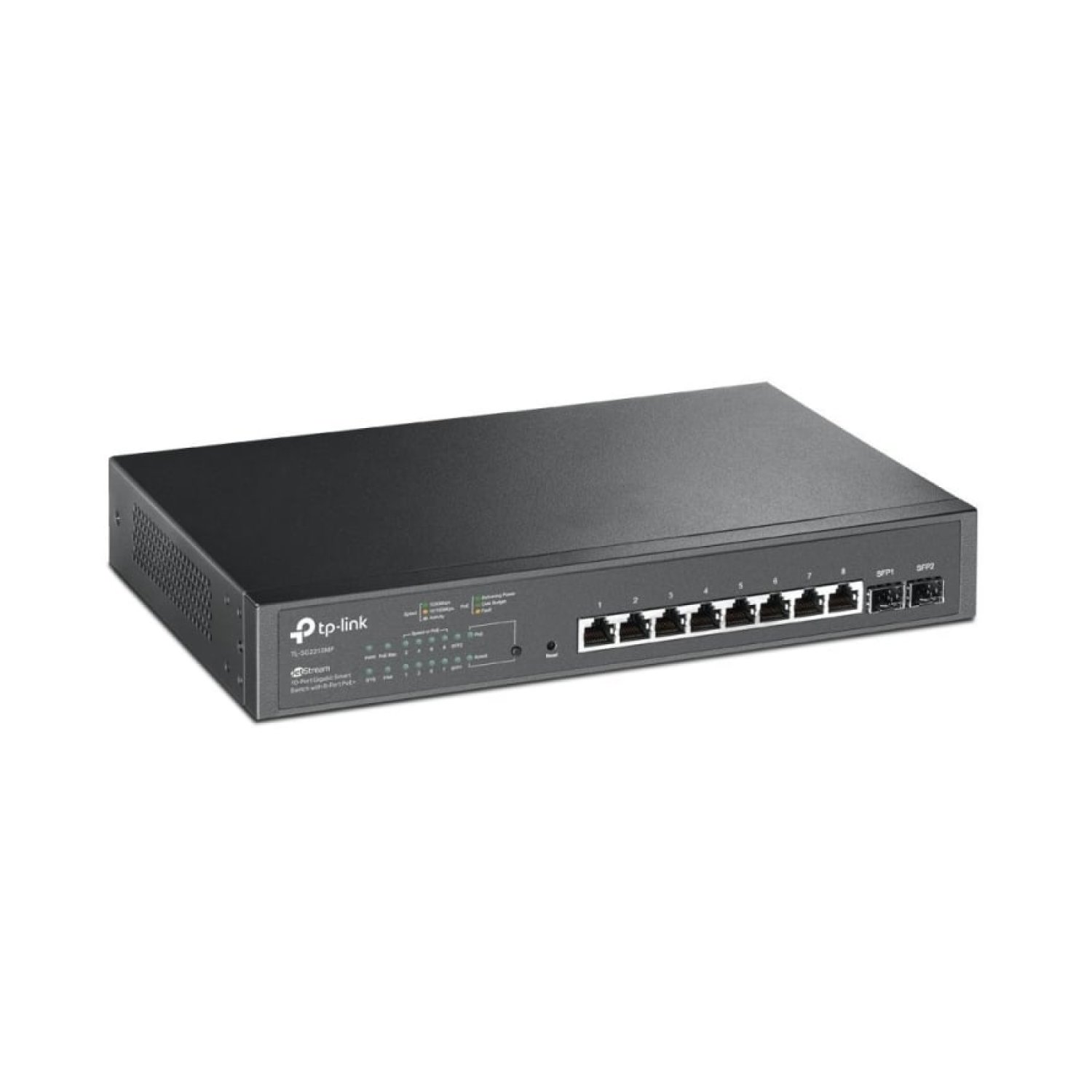 Switch TP-Link Omada Smart Gigabit JetStream TL-SG2210MP 10 Puertos/ RJ-45 10/100/1000 PoE/ SFP