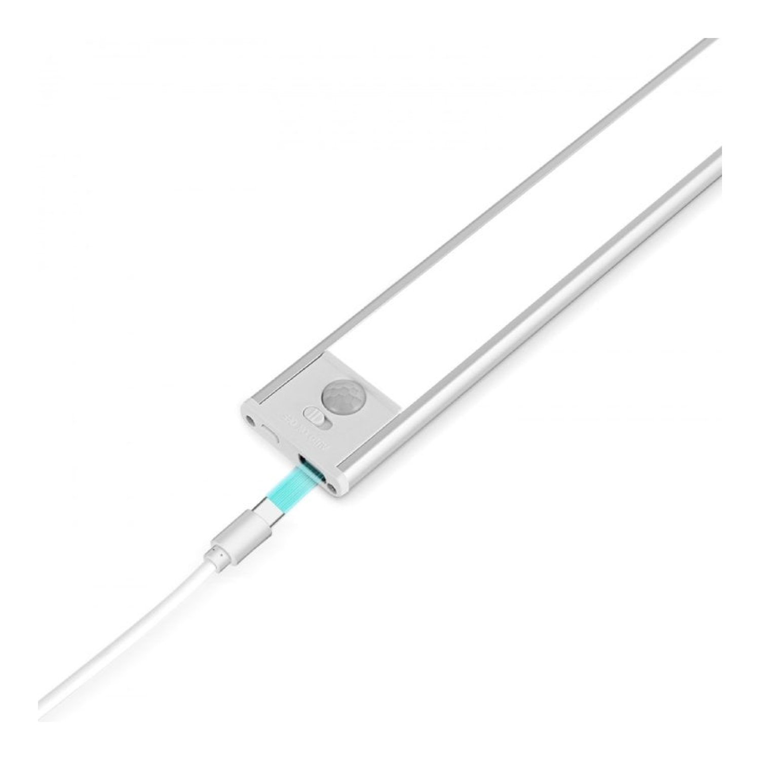 Barra de Luz Magnética con Sensor de Movimiento Muvit iO MIOCAB001/ 3 Modos de Luz/ con Batería/ Blanca