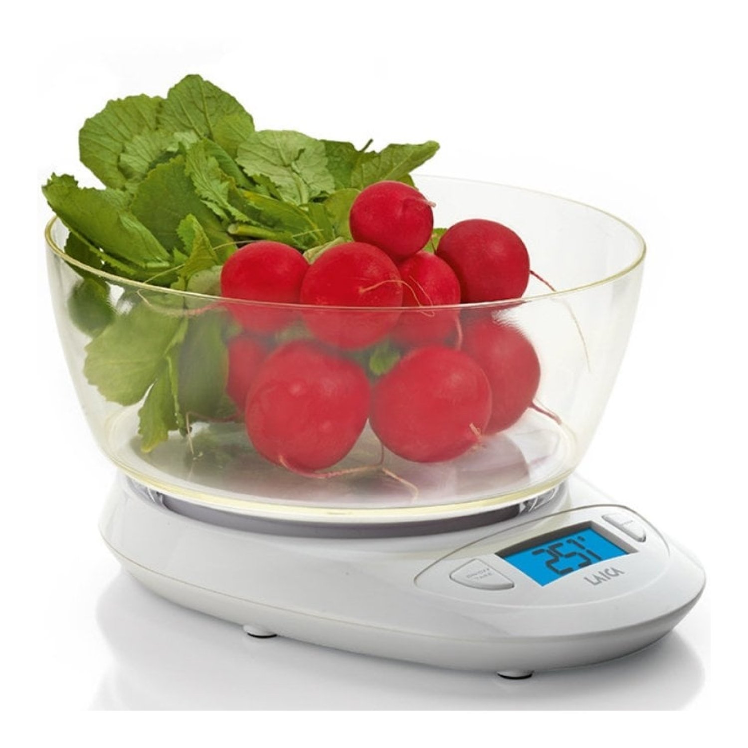 Báscula de Cocina Electrónica Laica KS1019W/ Hasta 5kg